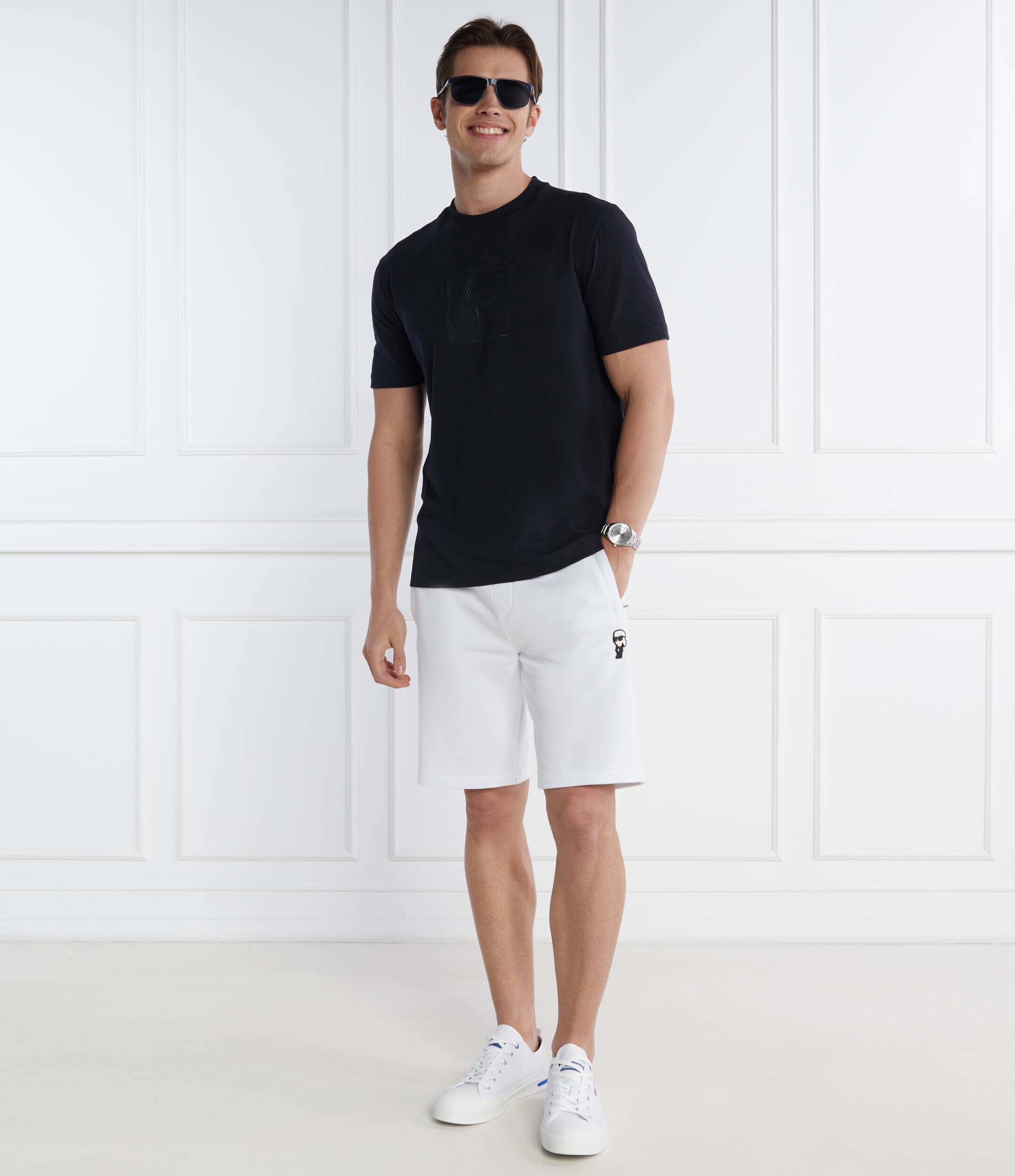 Karl Lagerfeld Pantaloni scurți Sweat | Regular Fit