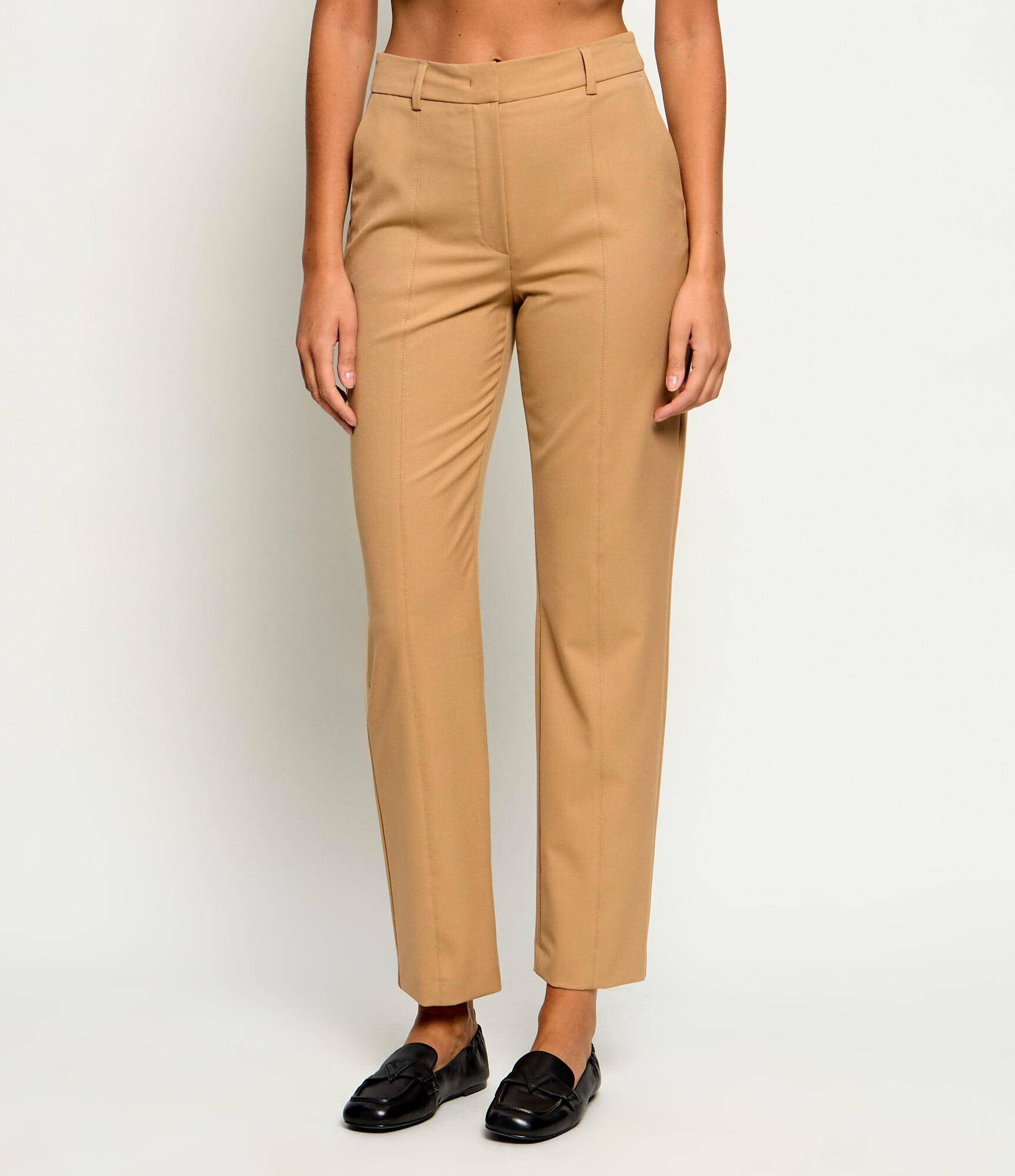 Karl Lagerfeld Pantaloni țigarete | Tapered fit | high rise