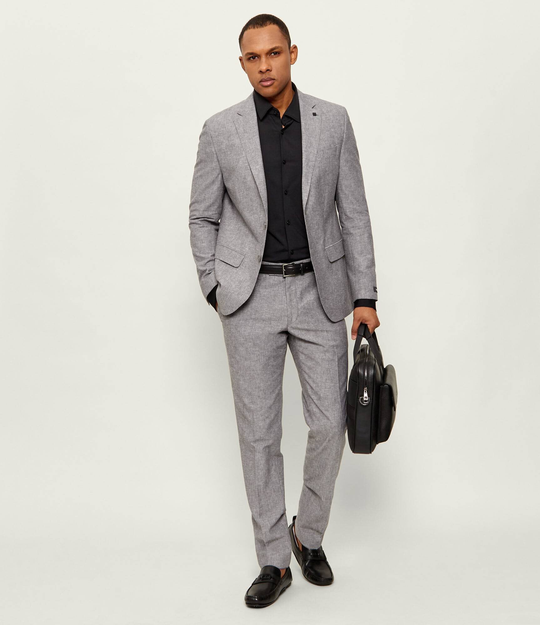Karl Lagerfeld Pantaloni TUBE | regular fit | cu adaos de in
