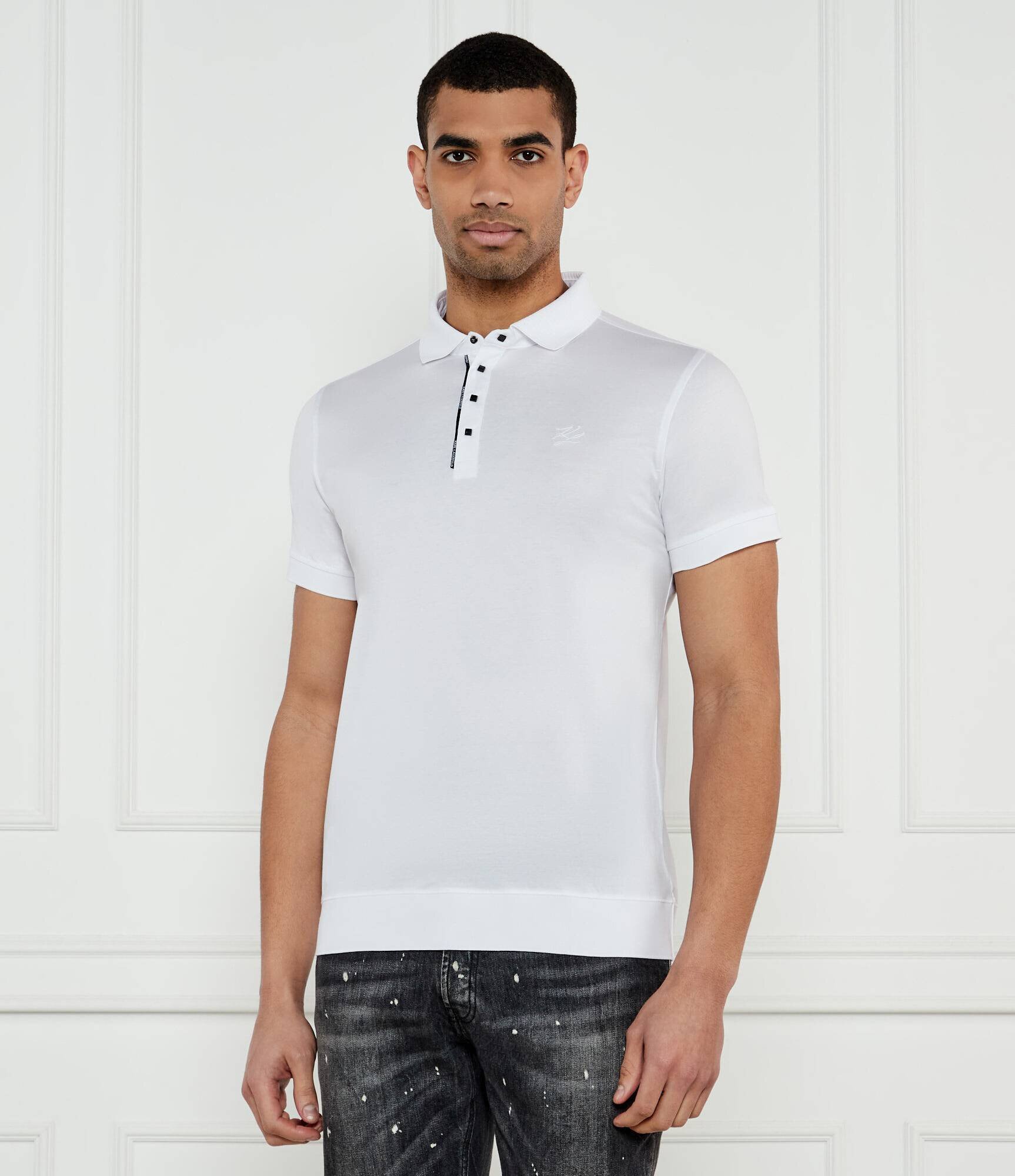 Karl Lagerfeld Polo PRESS BUTTON | Regular Fit