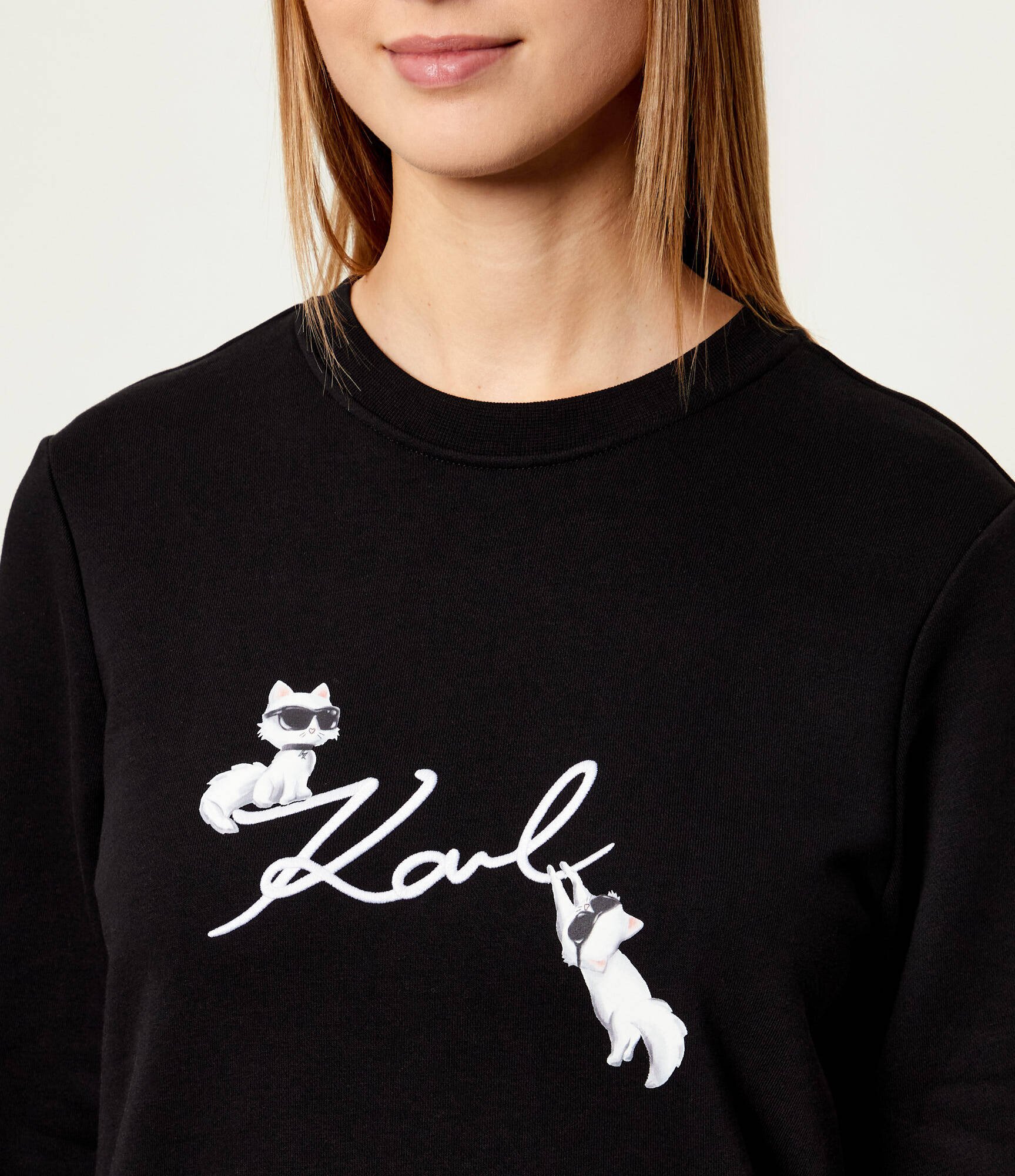 Karl Lagerfeld Pulover ikon signature | regular fit