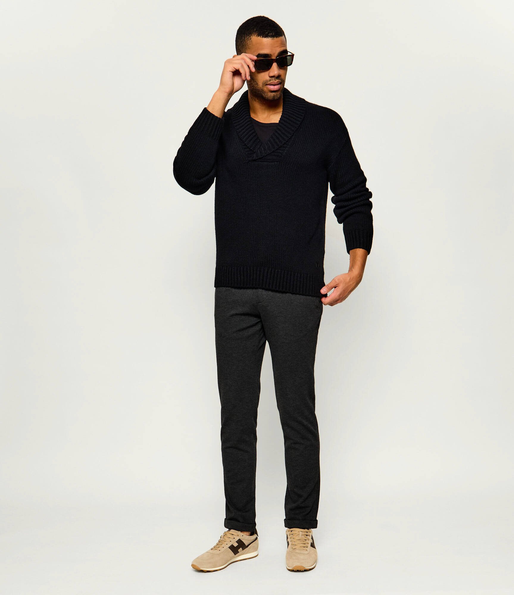 Karl Lagerfeld Pulover | regular fit cu adaos de lână