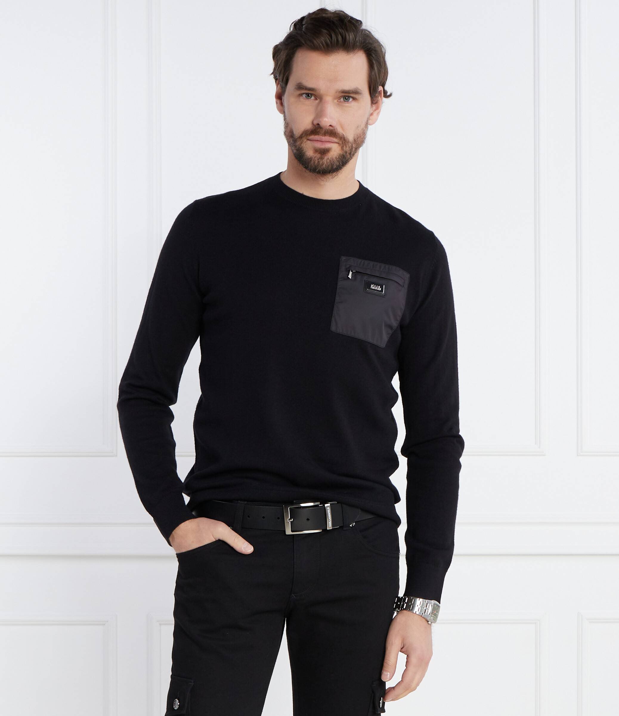 Karl Lagerfeld Pulover | Regular Fit cu adaos de lână