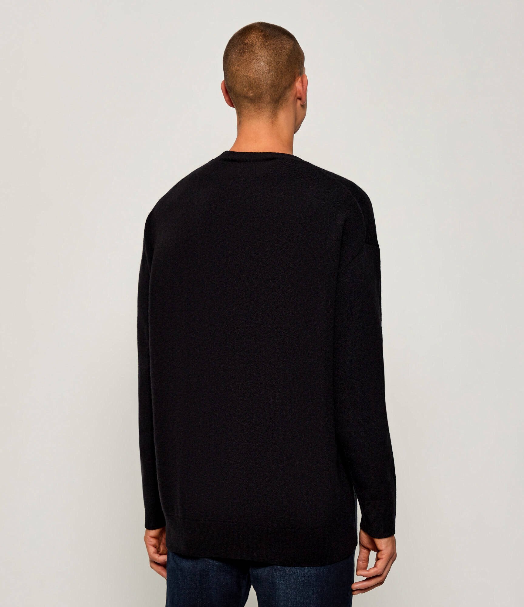 Karl Lagerfeld Pulover | Relaxed fit cu adaos de lână