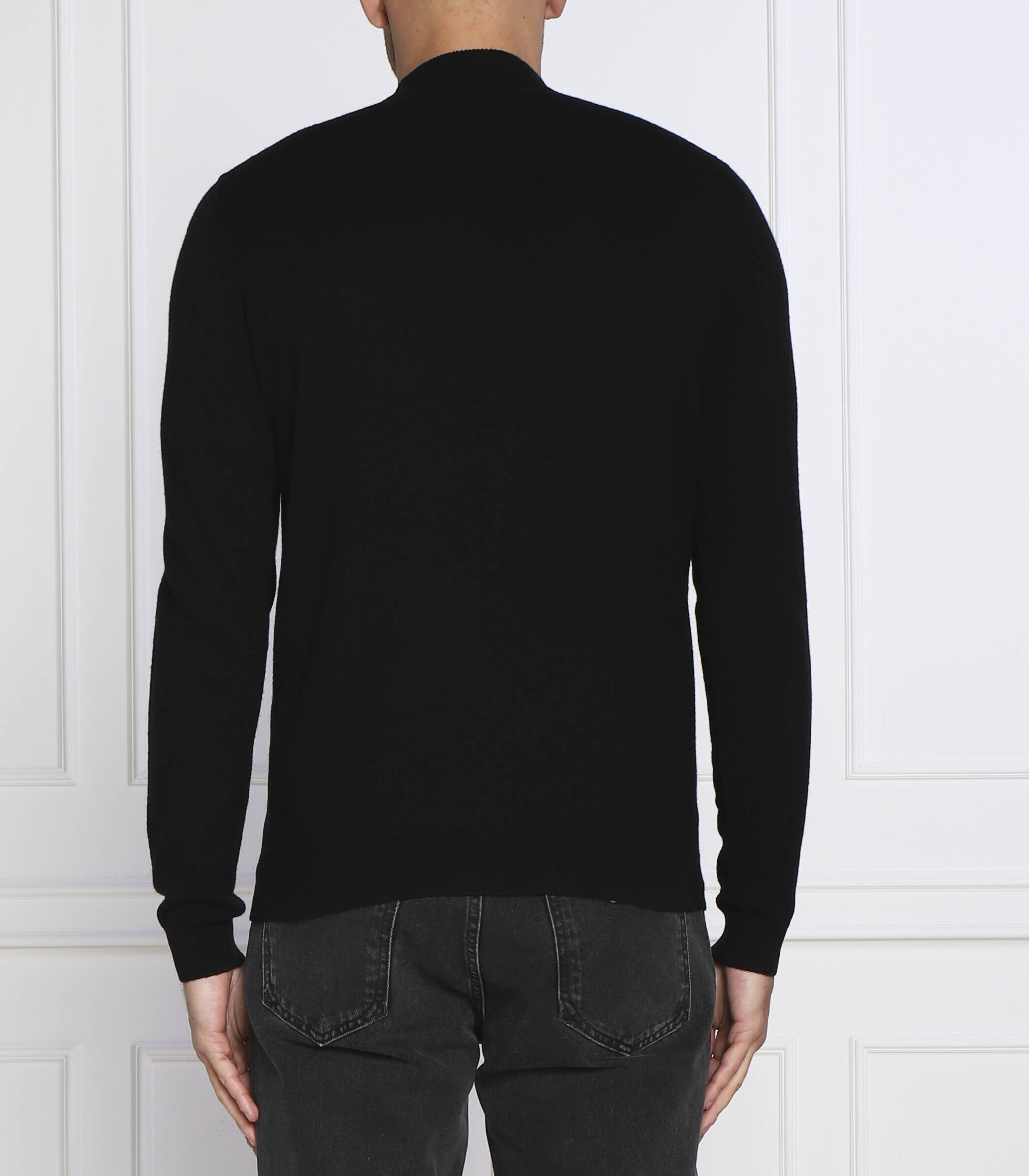 Karl Lagerfeld Pulover | Slim Fit cu adaos de lână