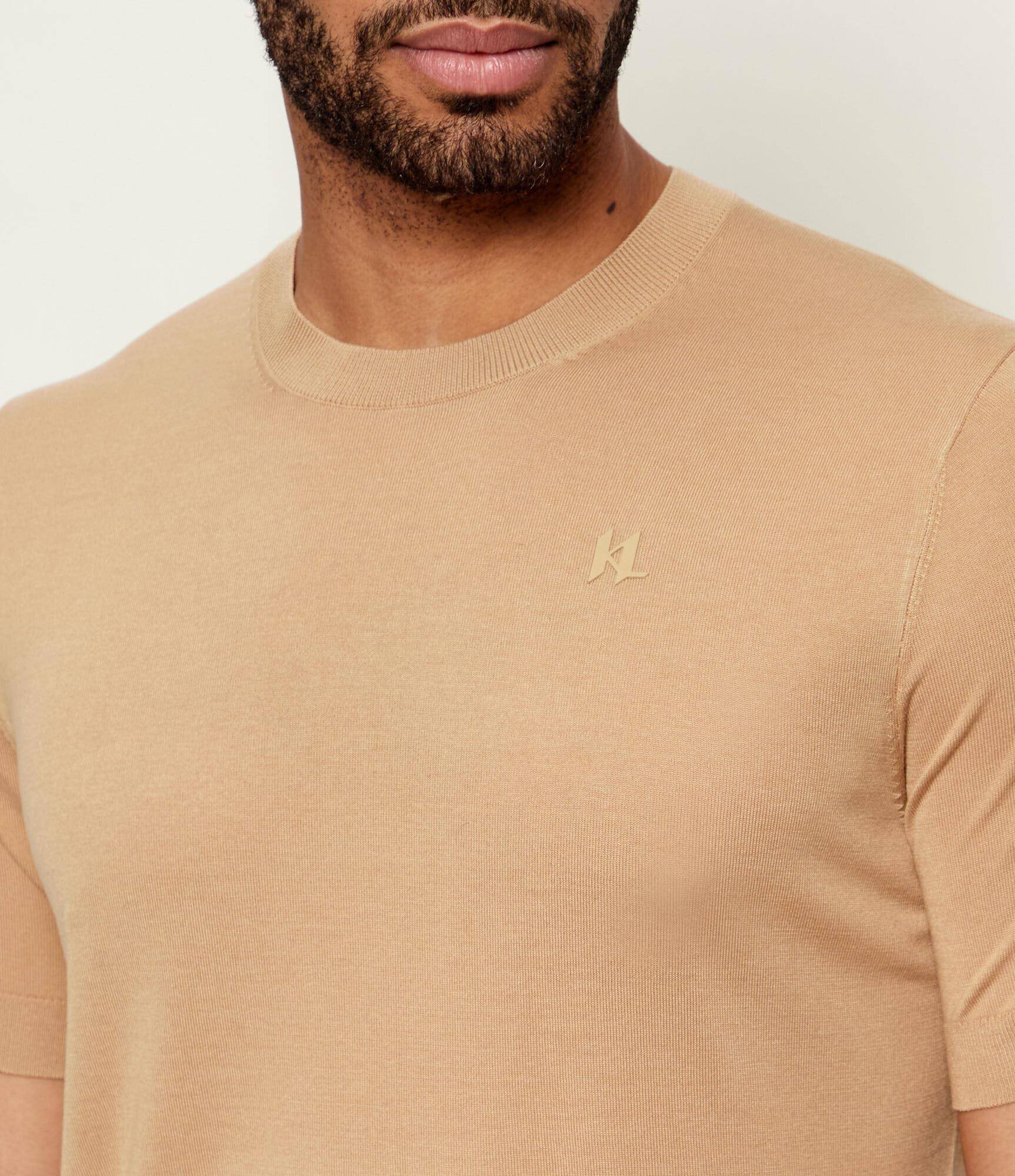 Karl Lagerfeld Pulover | Slim Fit cu adaos de mătase