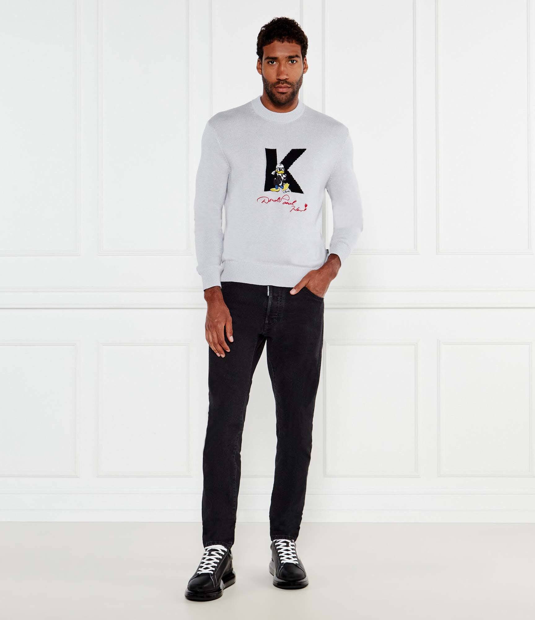 Karl Lagerfeld Pulover | X Disney | regular fit cu adaos de lână