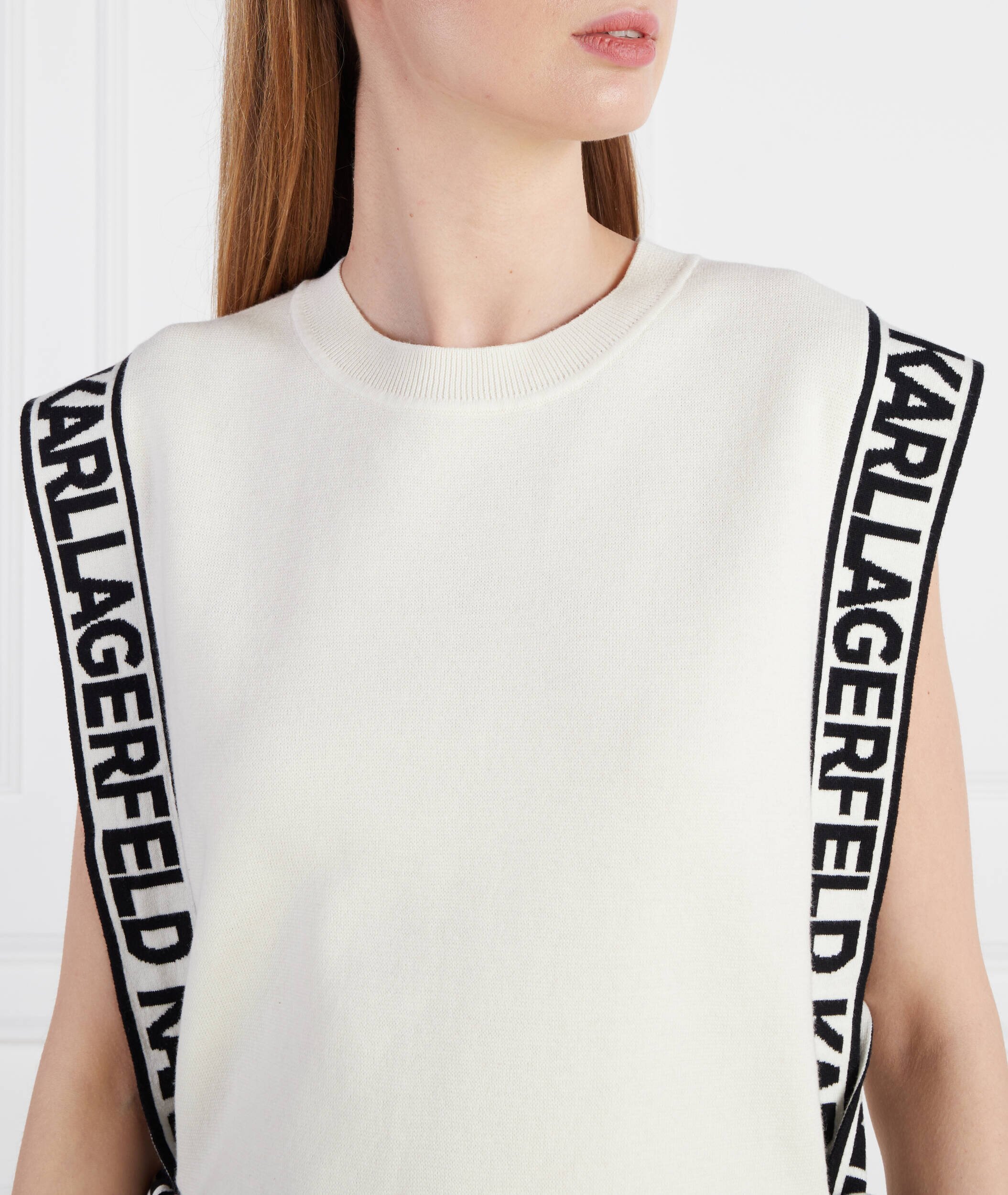 Karl Lagerfeld Rochie cu adaos de lână