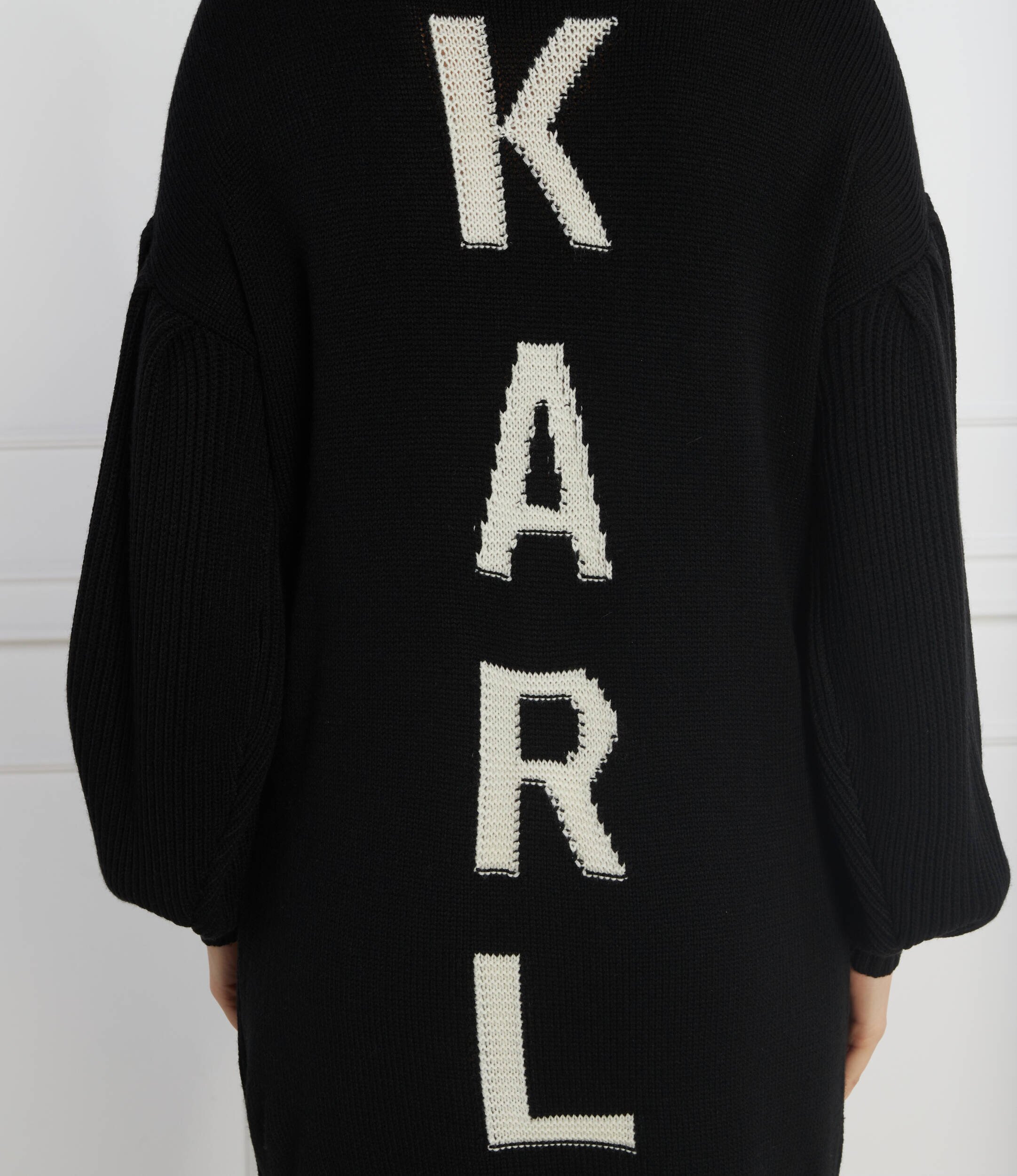 Karl Lagerfeld Rochie cu adaos de lână