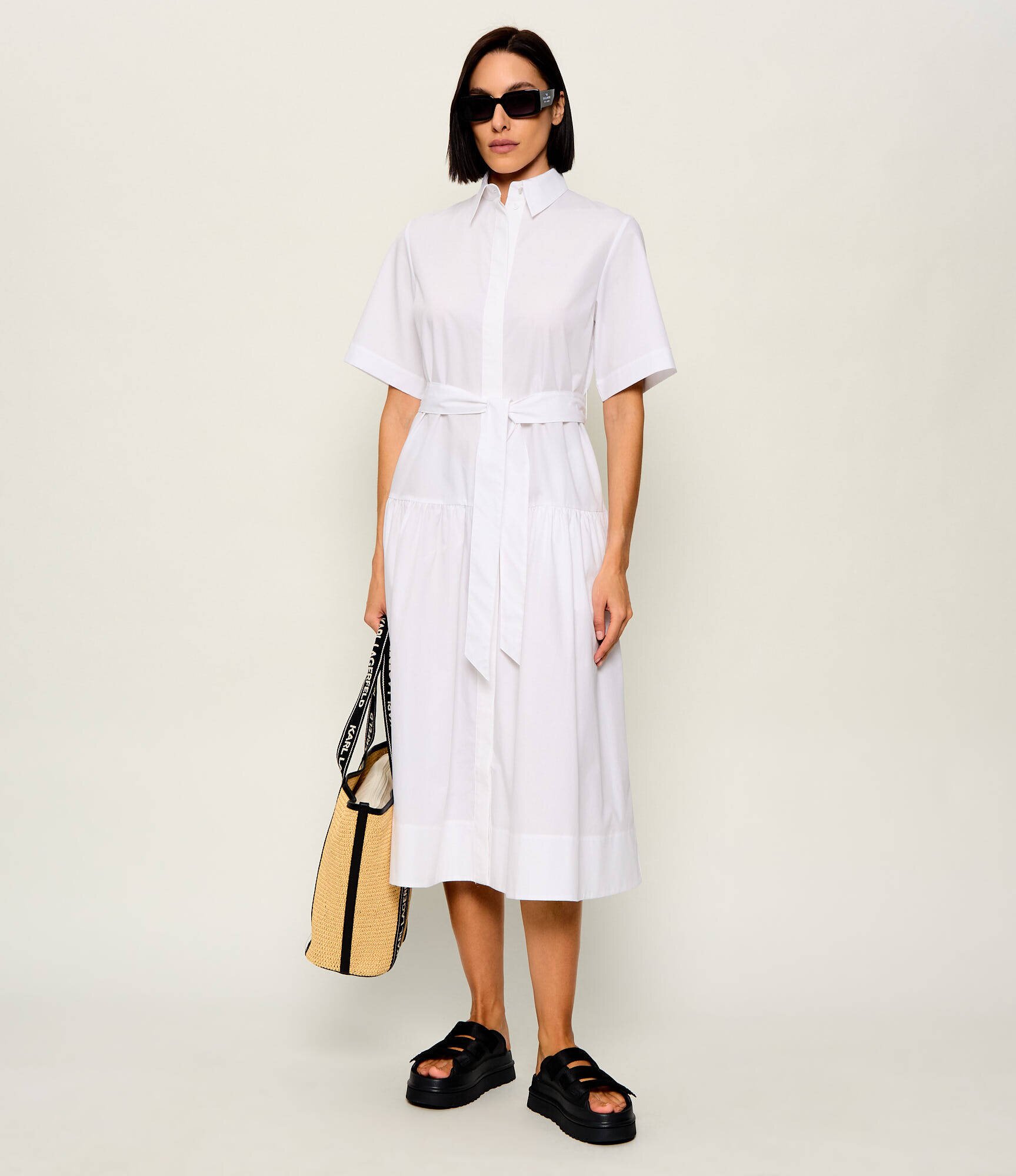 Karl Lagerfeld Rochie cu cordon