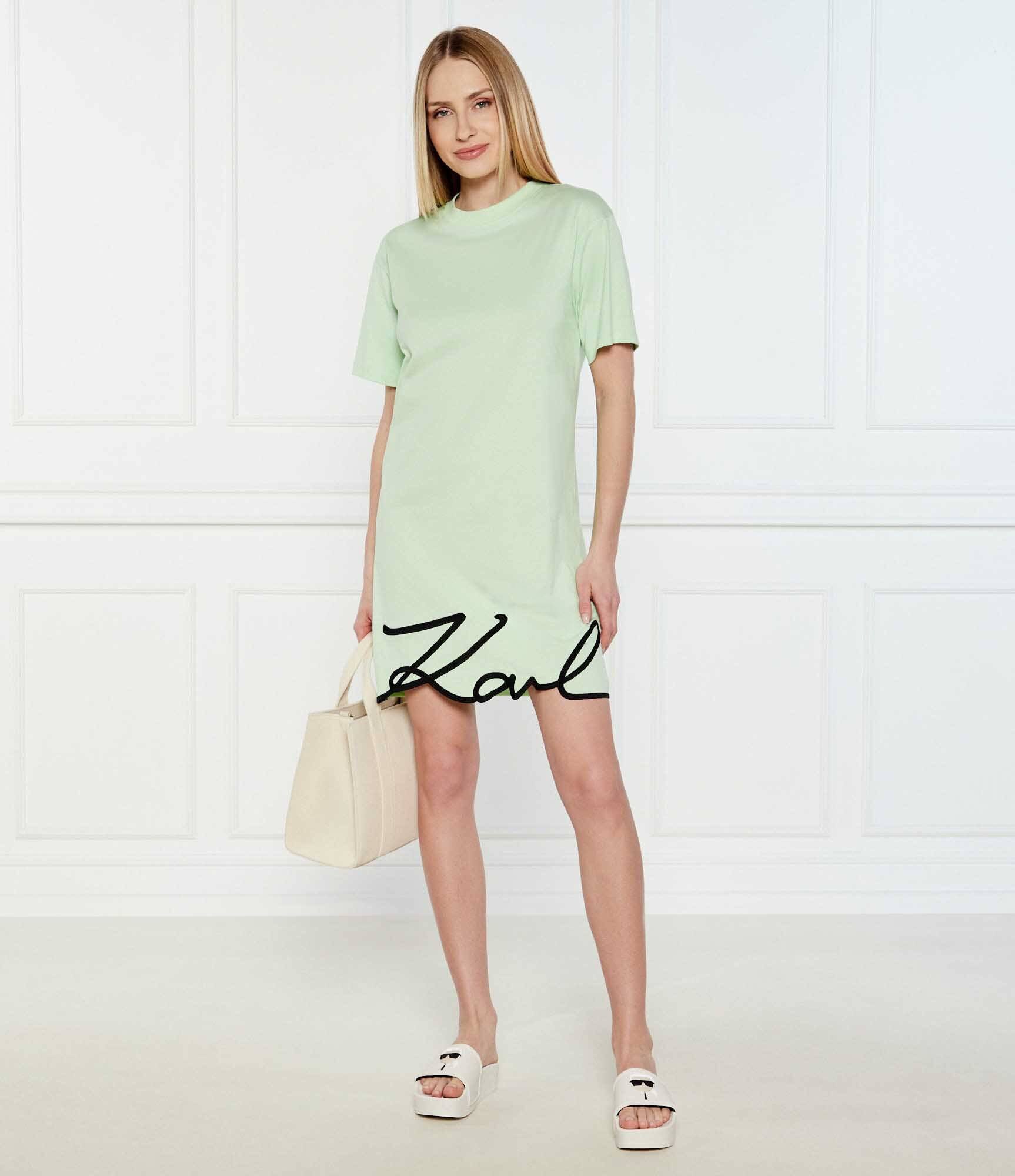 Karl Lagerfeld Rochie KARL SIGNATURE HEM
