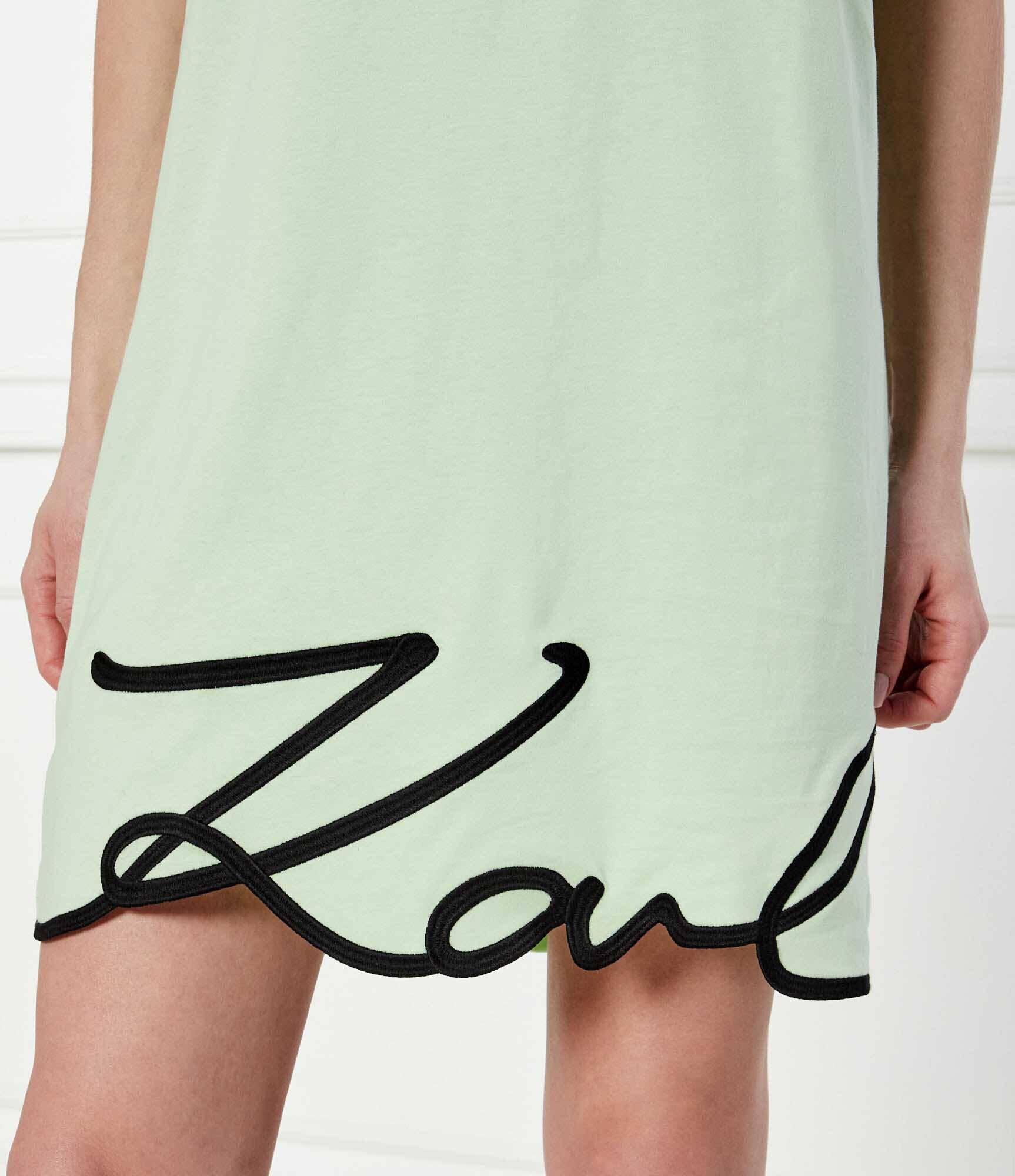 Karl Lagerfeld Rochie KARL SIGNATURE HEM
