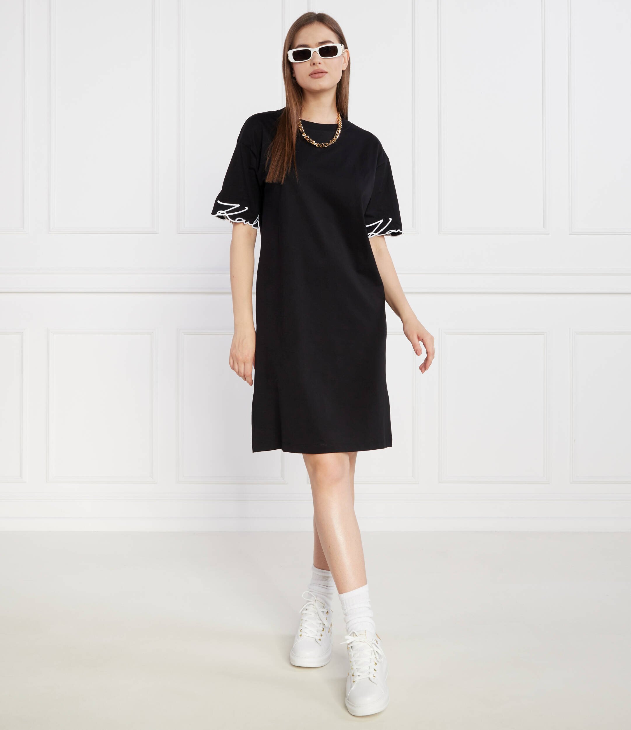 Karl Lagerfeld Rochie karl signature slv hem