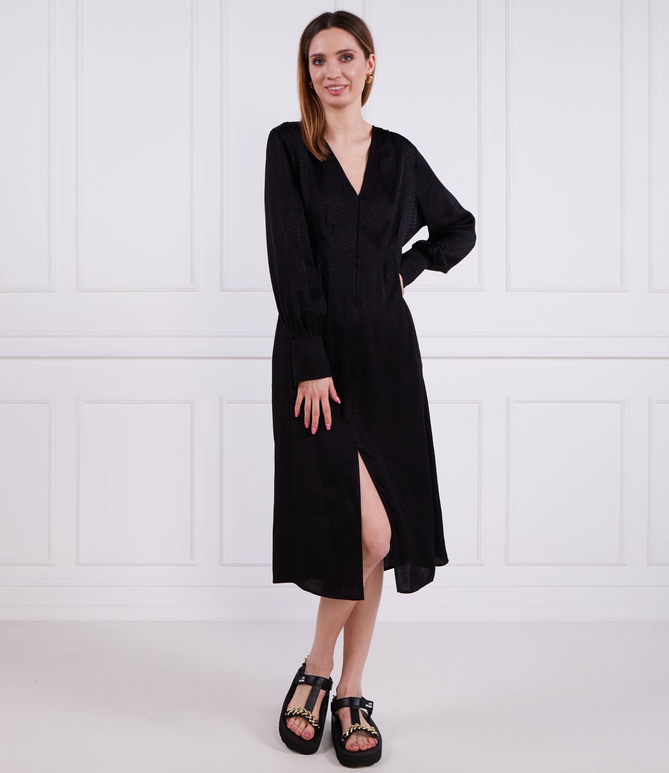 Karl Lagerfeld Rochie logo jacquard