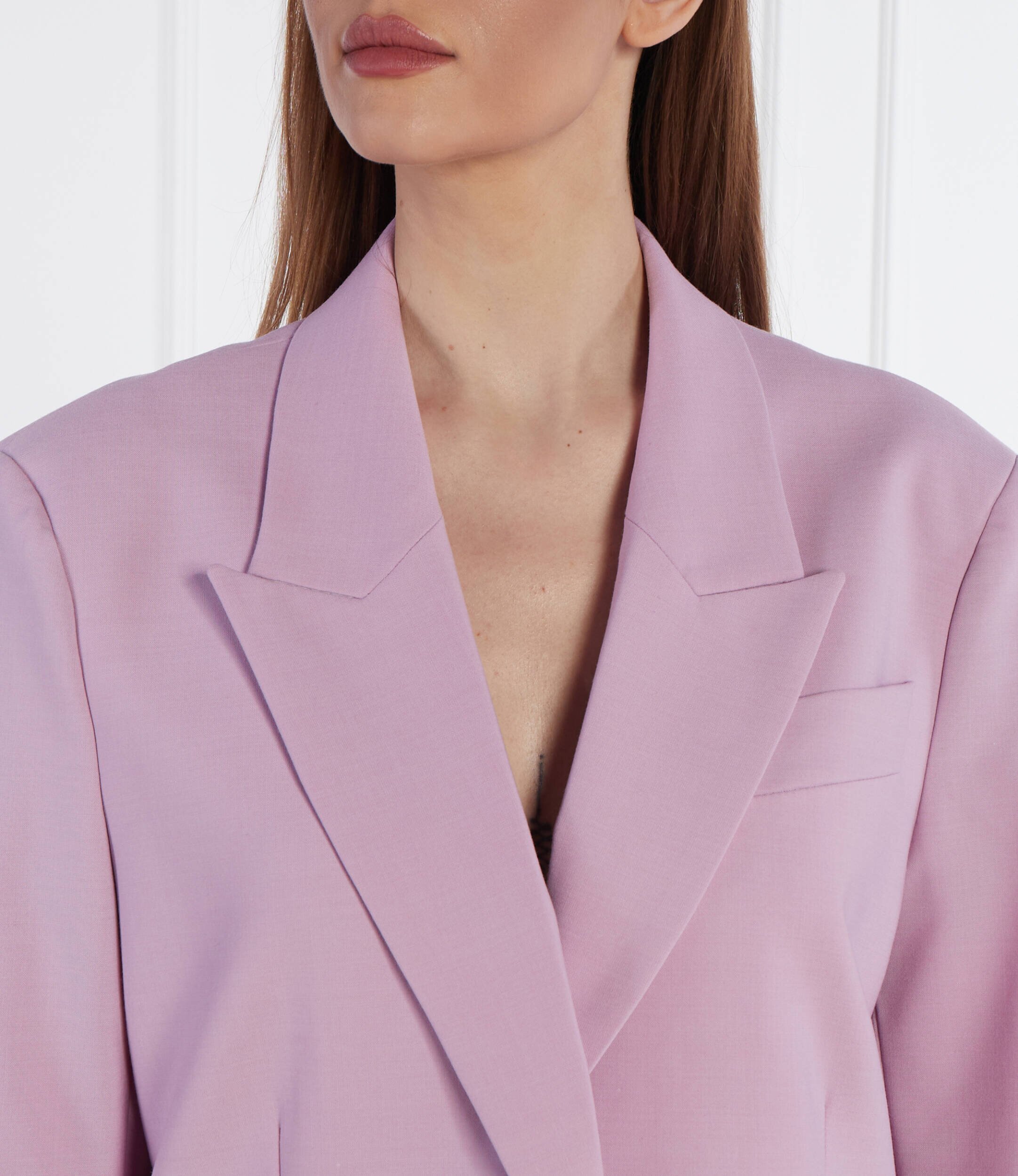 Karl Lagerfeld Sacou kim's edit tailored | Loose fit cu adaos de lână