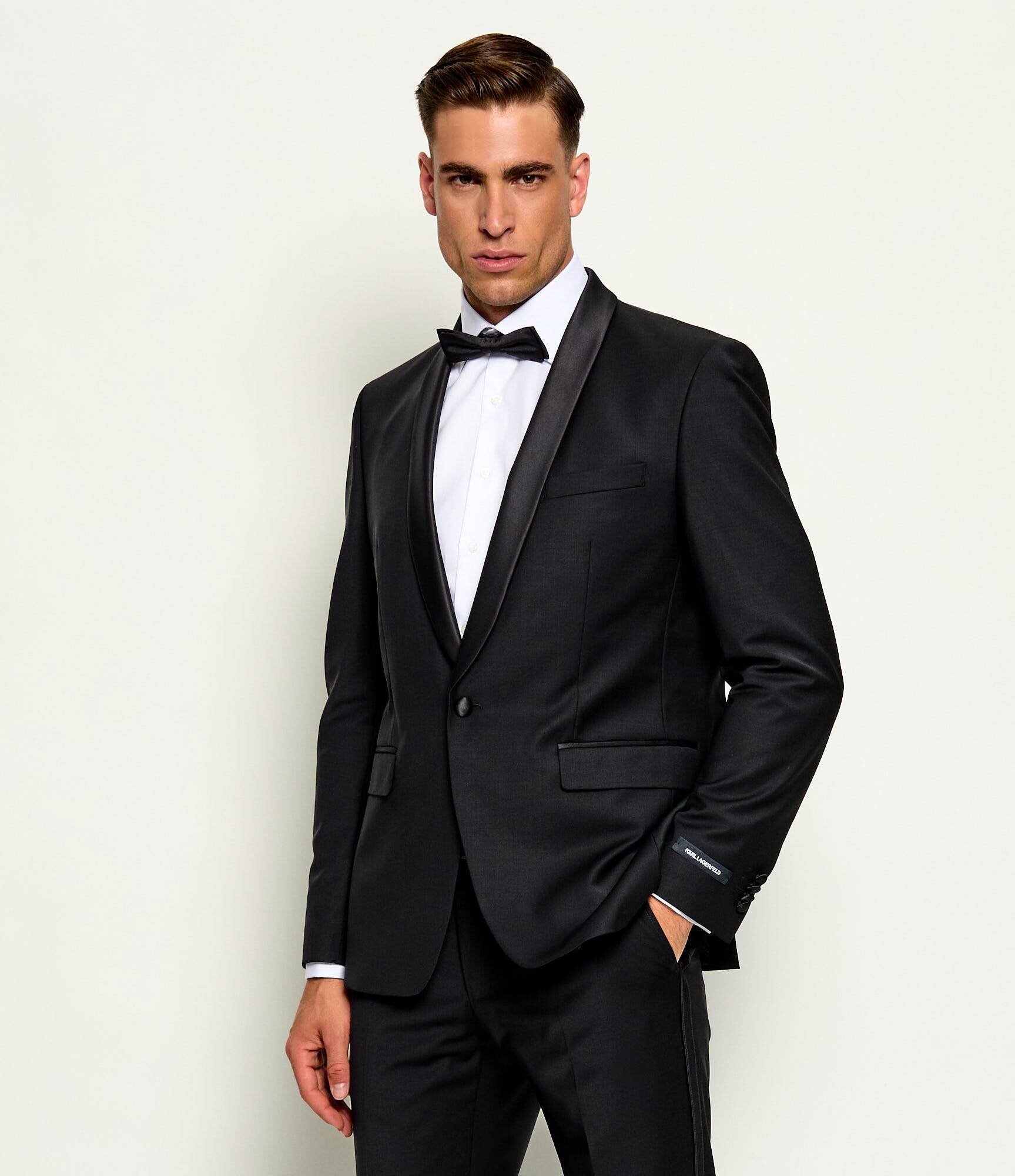 Karl Lagerfeld Sacou | regular fit cu adaos de lână