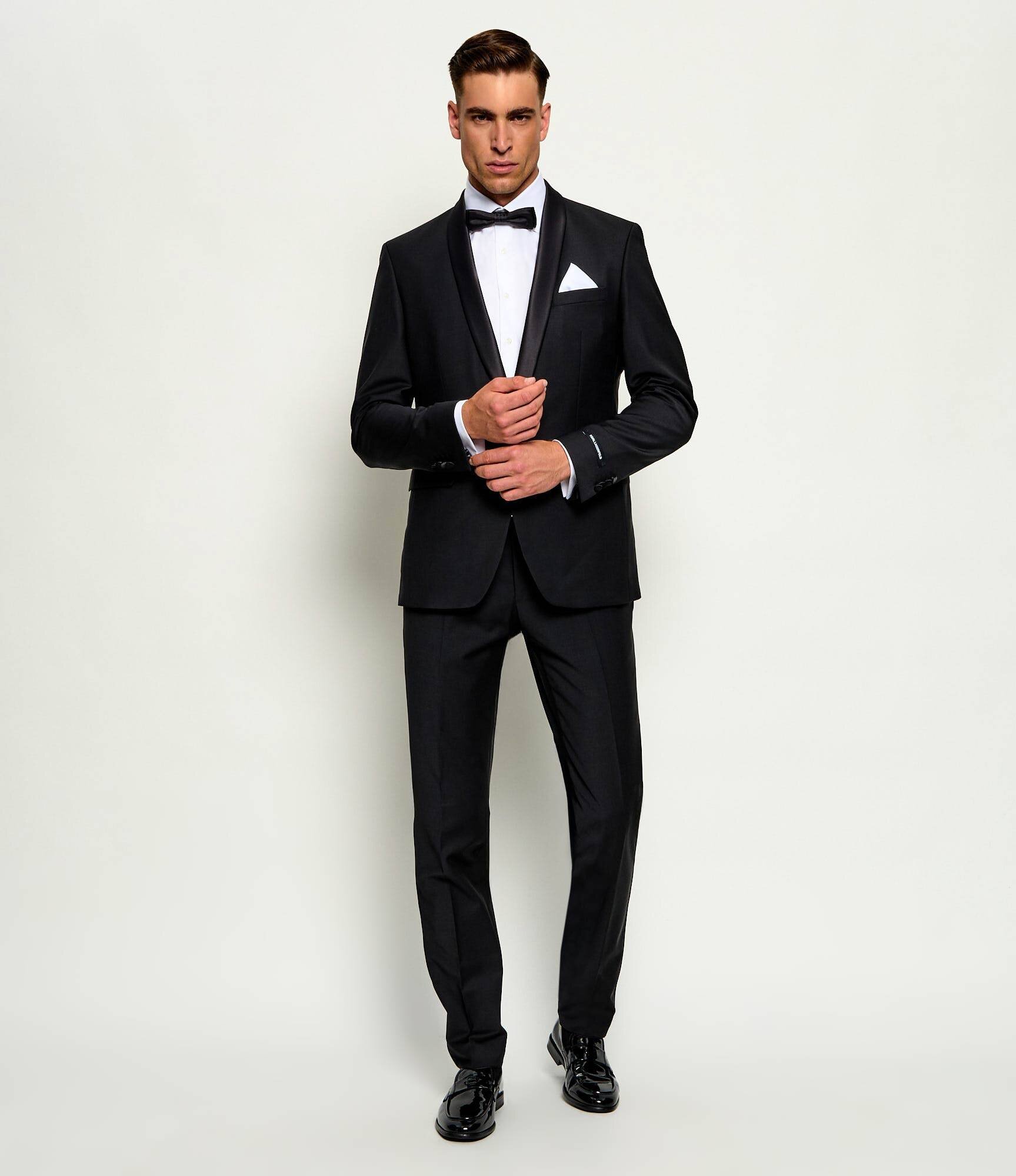 Karl Lagerfeld Sacou | regular fit cu adaos de lână