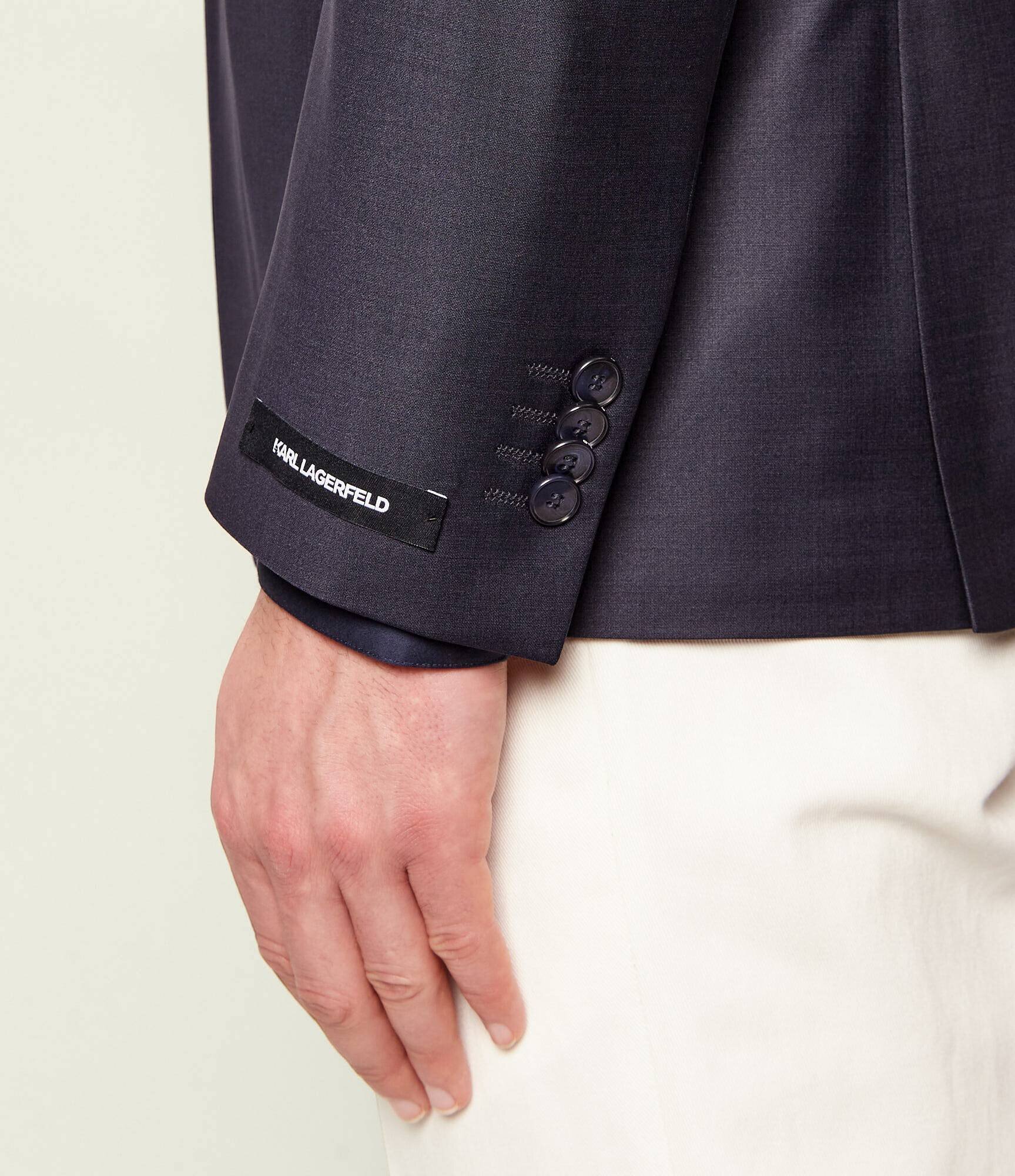 Karl Lagerfeld Sacou | Slim Fit cu adaos de lână