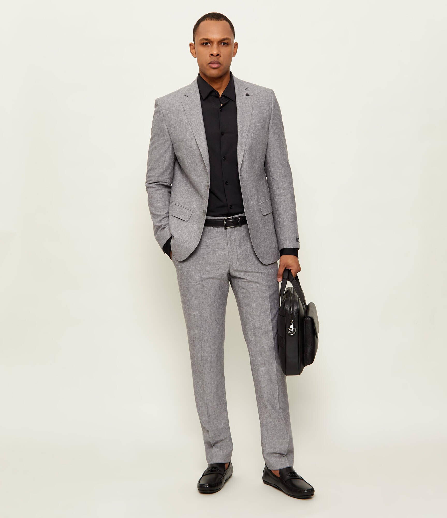 Karl Lagerfeld Sacou TRACE | Modern fit | cu adaos de in