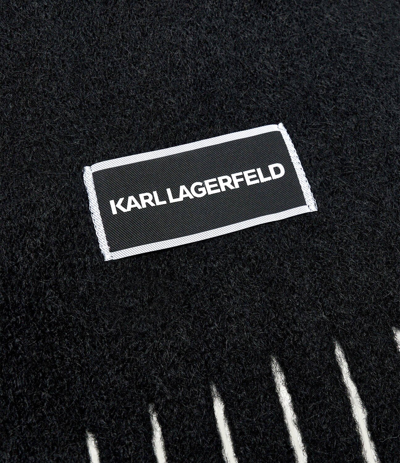 Karl Lagerfeld Șal K/Essential cu adaos de lână