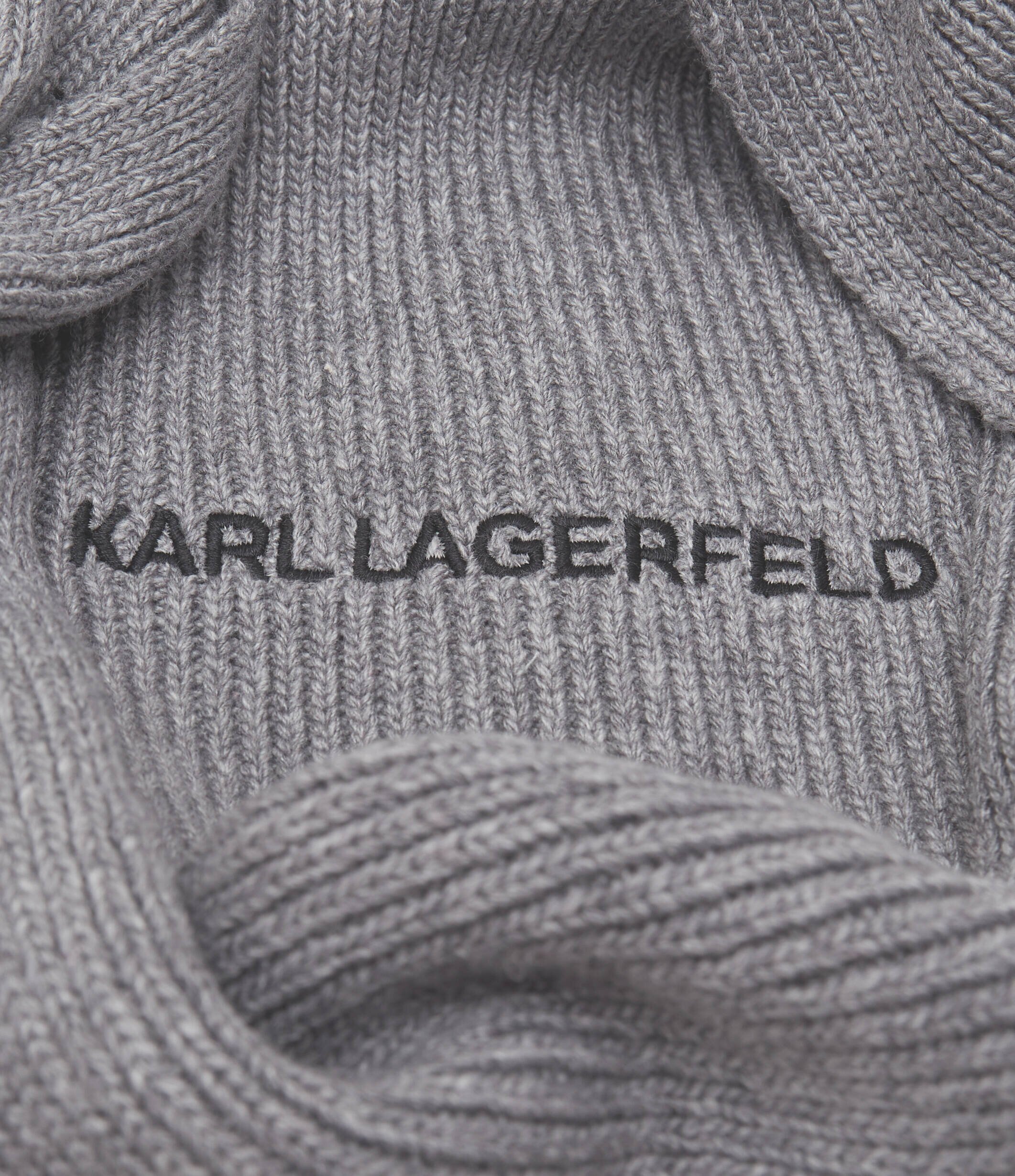 Karl Lagerfeld Șal k/essential logo cu adaos de lână și cașmir