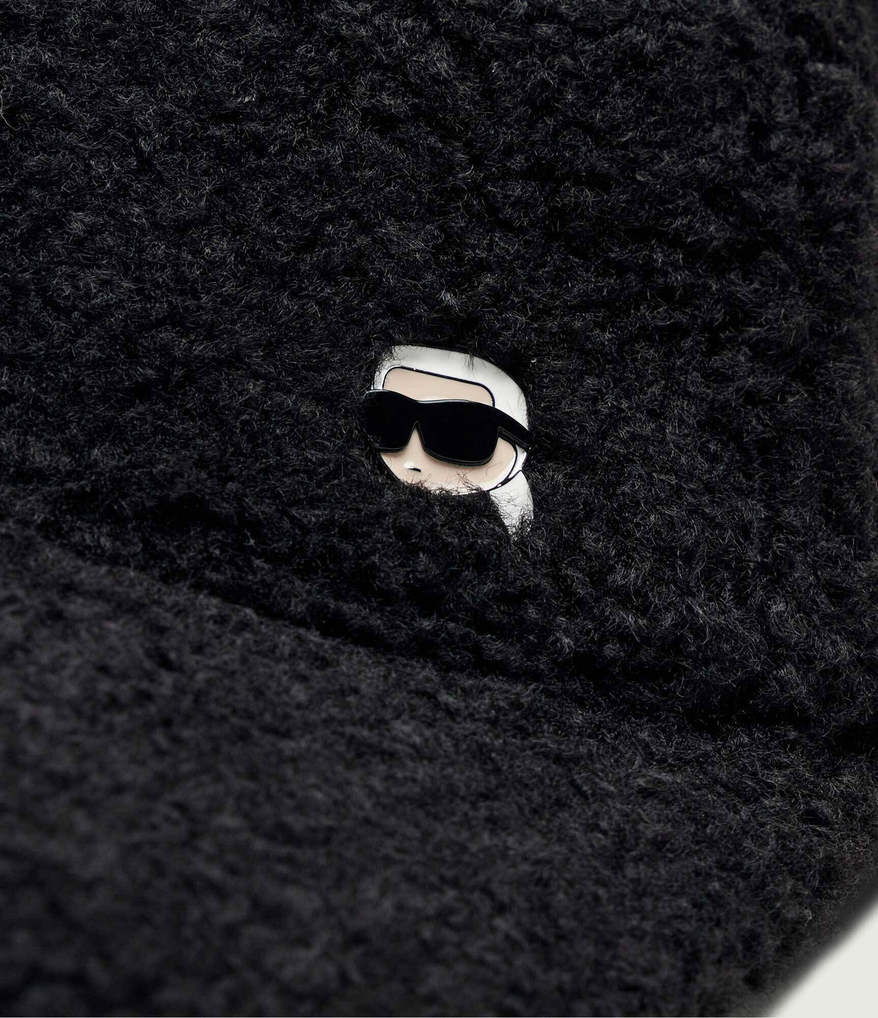 Karl Lagerfeld Șapcă baseball Ikon | shearling