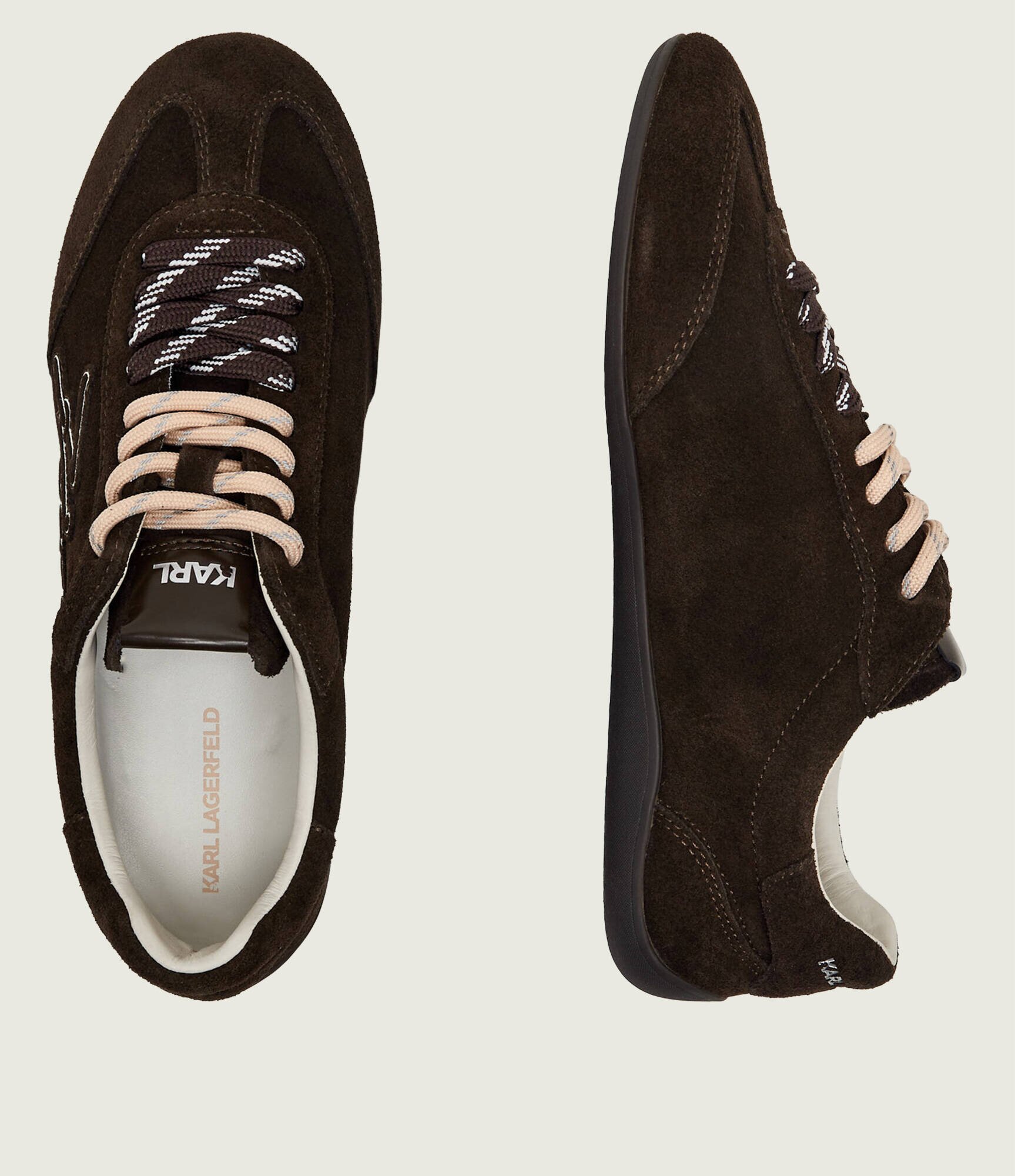 Karl Lagerfeld Sneakers Altia | piele întoarsă