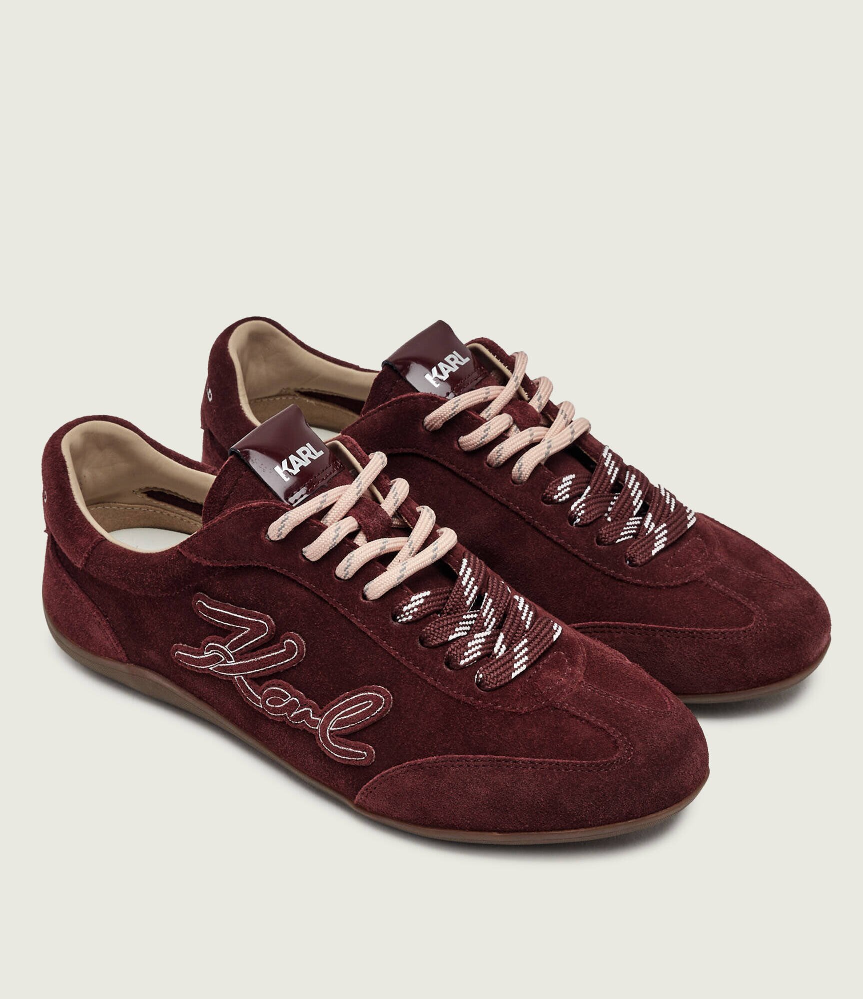 Karl Lagerfeld Sneakers Altia | piele întoarsă
