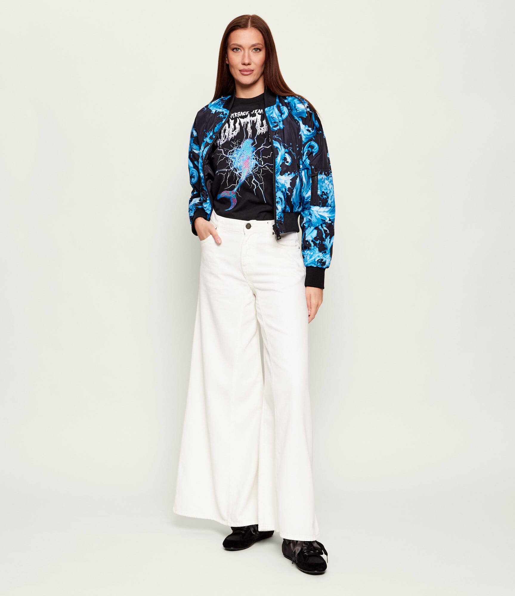 Karl Lagerfeld Sneakers ARIELLA | piele întoarsă