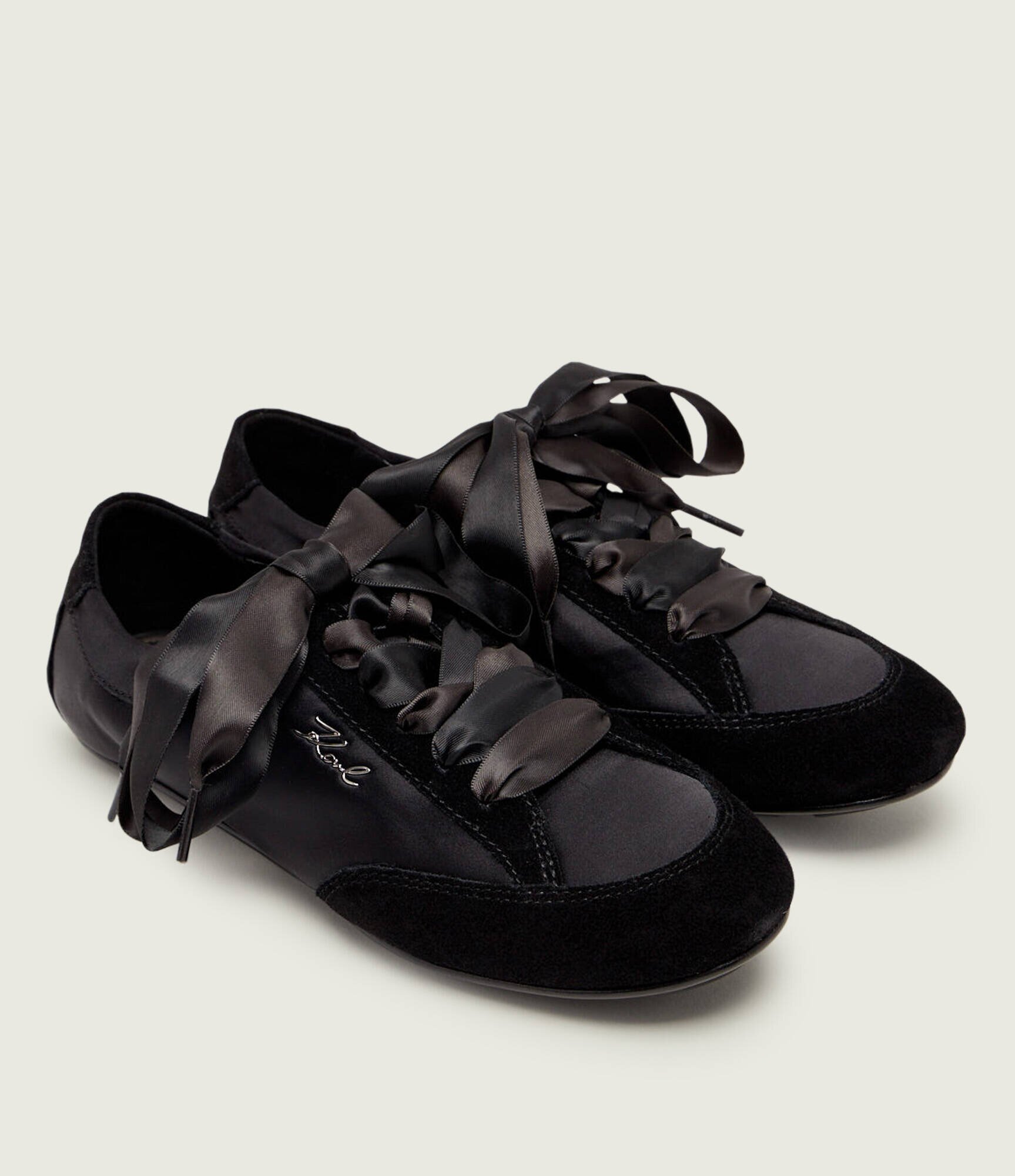 Karl Lagerfeld Sneakers ARIELLA | piele întoarsă