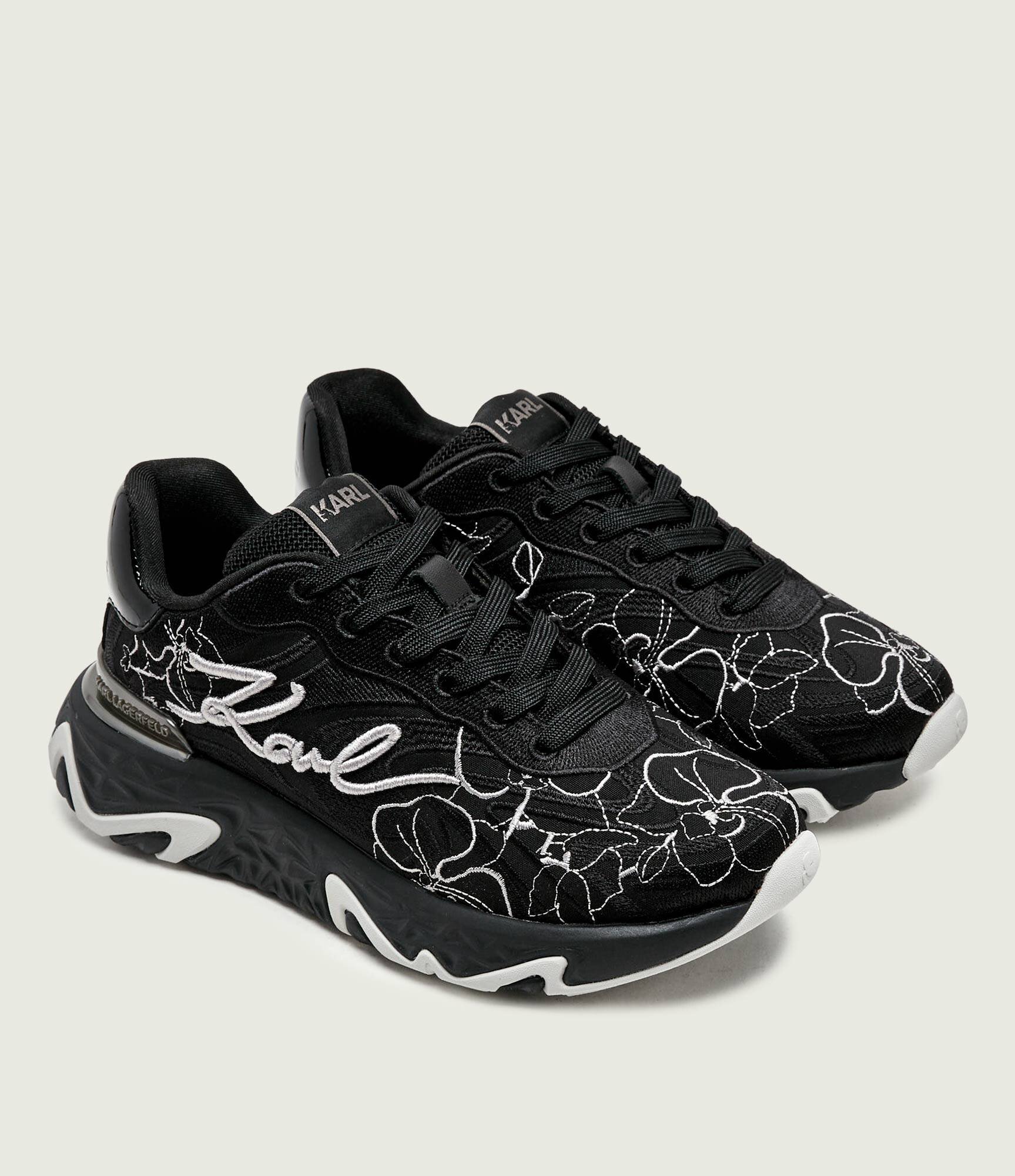 Karl Lagerfeld Sneakers Blaze cu adaos de piele