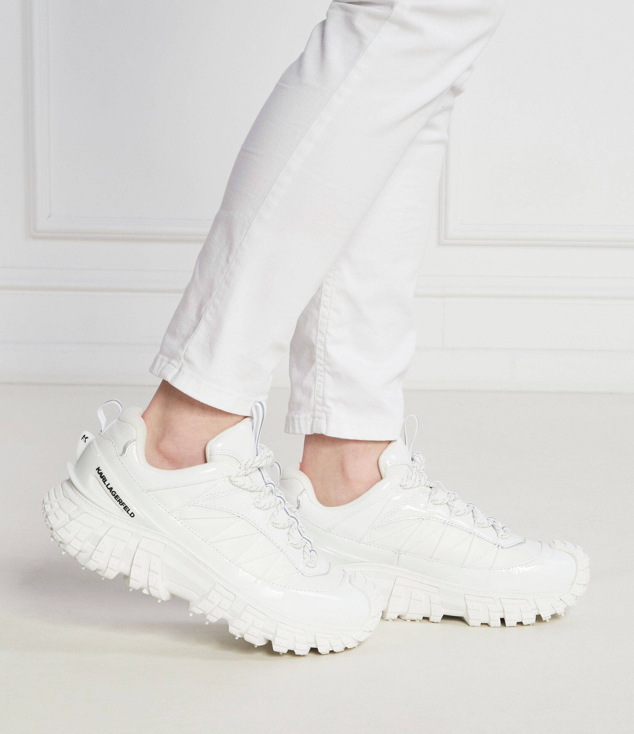 Karl Lagerfeld Sneakers K/TrailL KC Kross cu adaos de piele