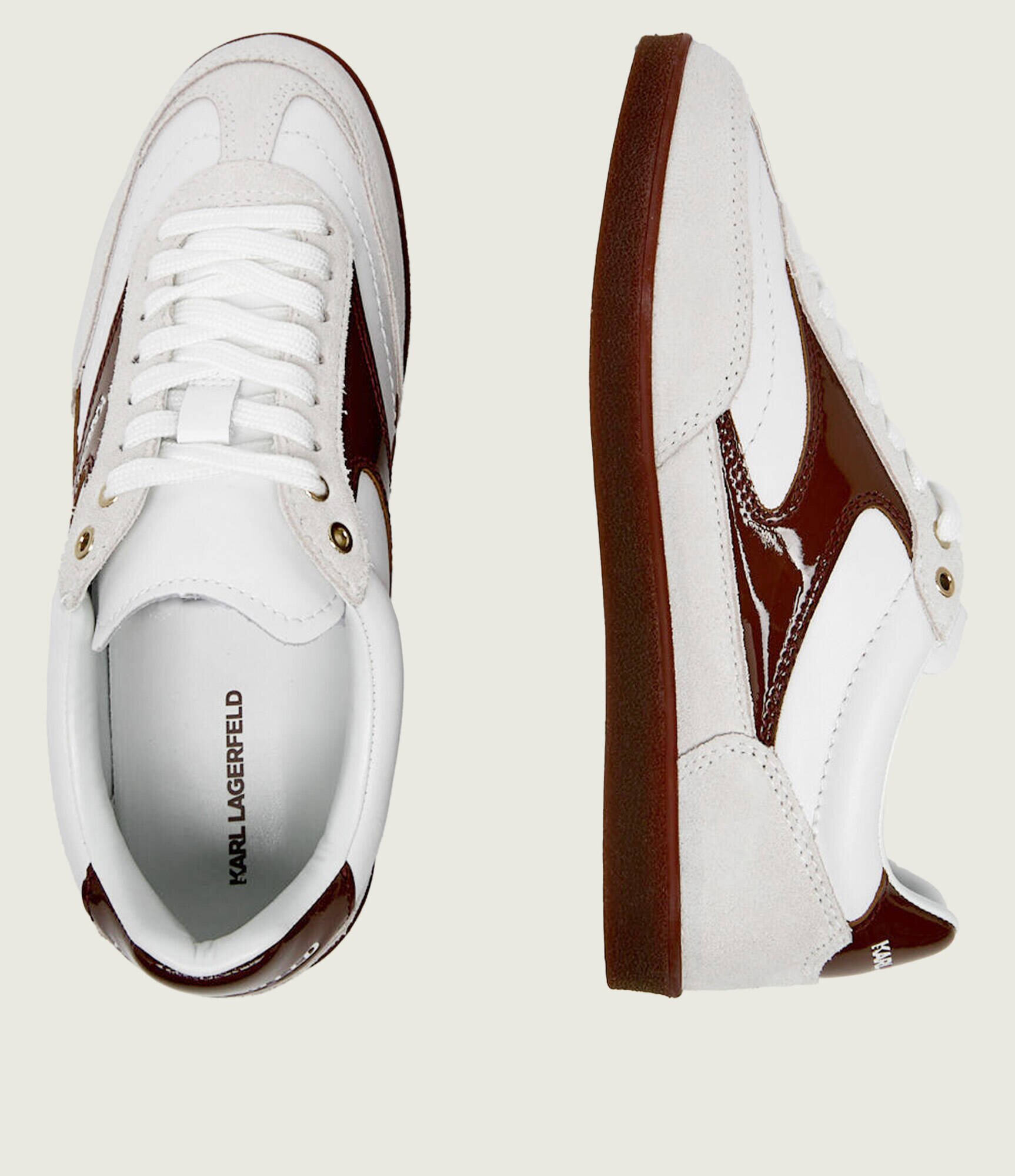 Karl Lagerfeld Sneakers KANDIDATE | piele întoarsă