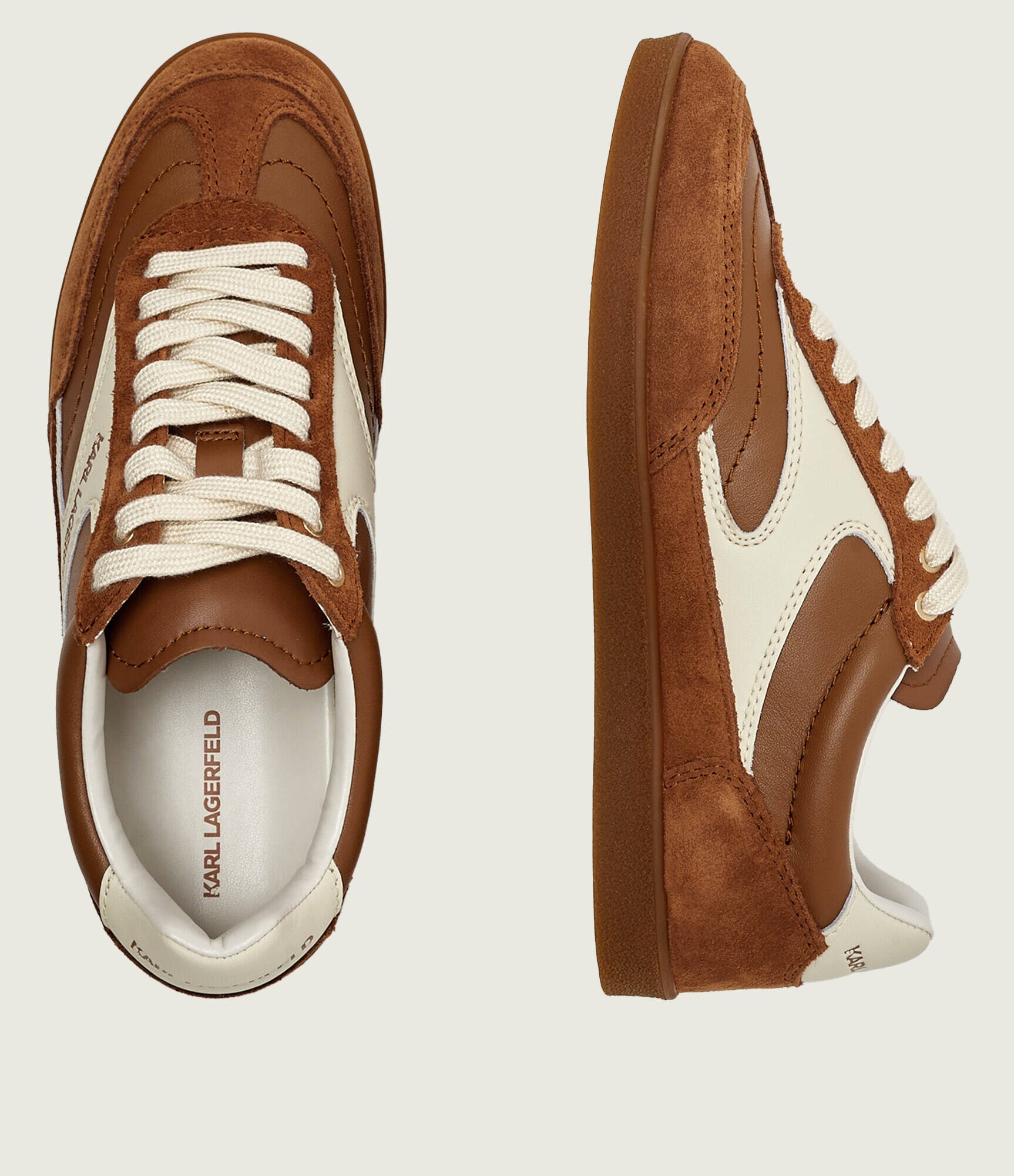 Karl Lagerfeld Sneakers KANDIDATE | piele întoarsă
