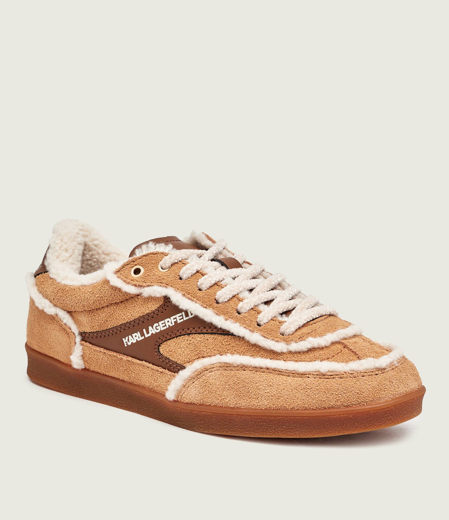 Karl Lagerfeld Sneakers Kandidate | piele întoarsă | shearling