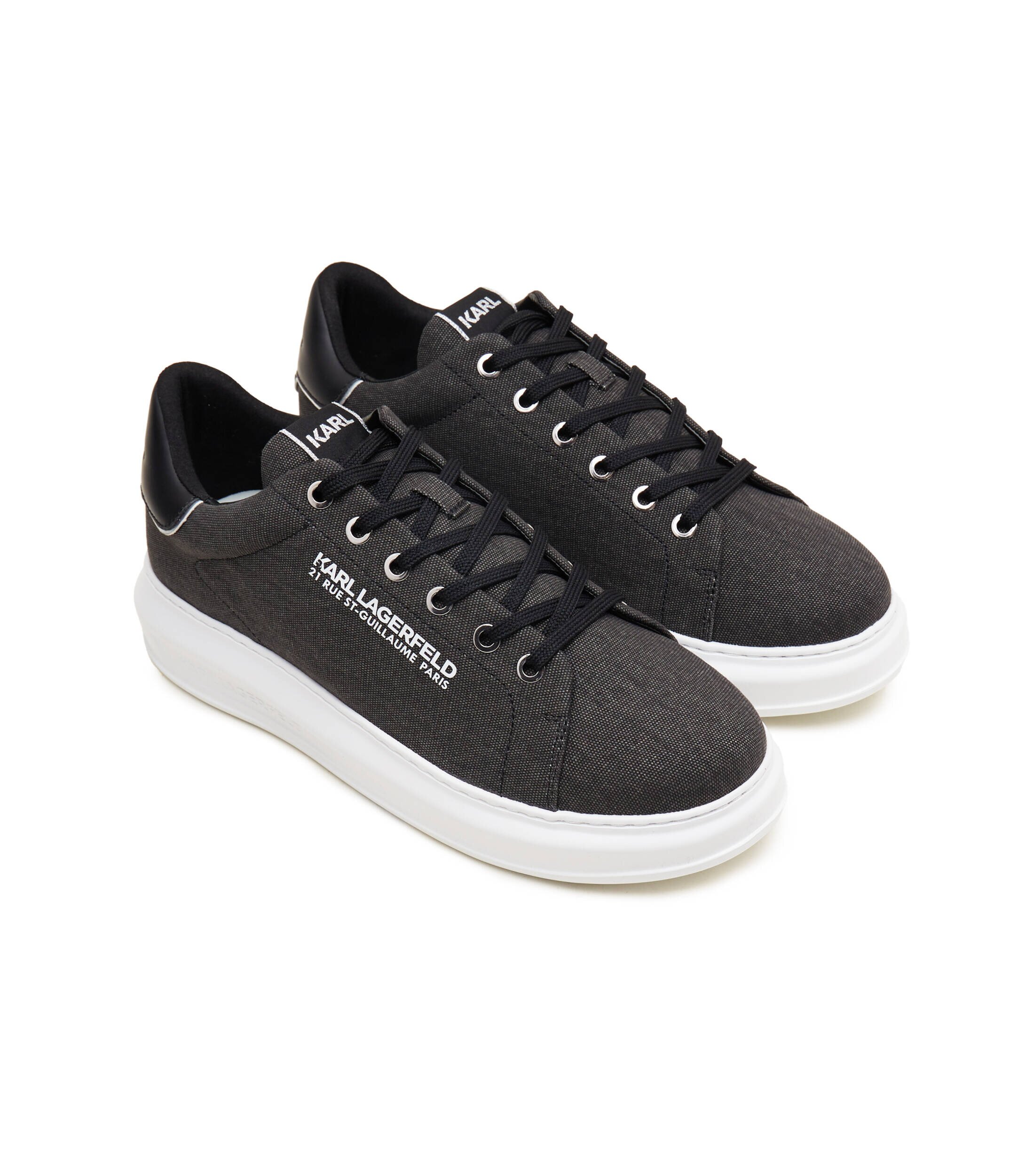 Karl Lagerfeld Sneakers KAPRI cu adaos de piele