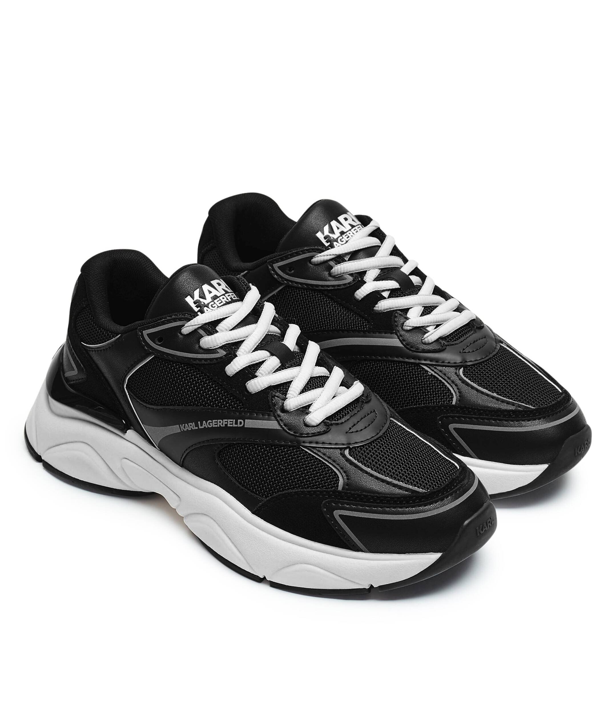 Karl Lagerfeld Sneakers KOMET cu adaos de piele