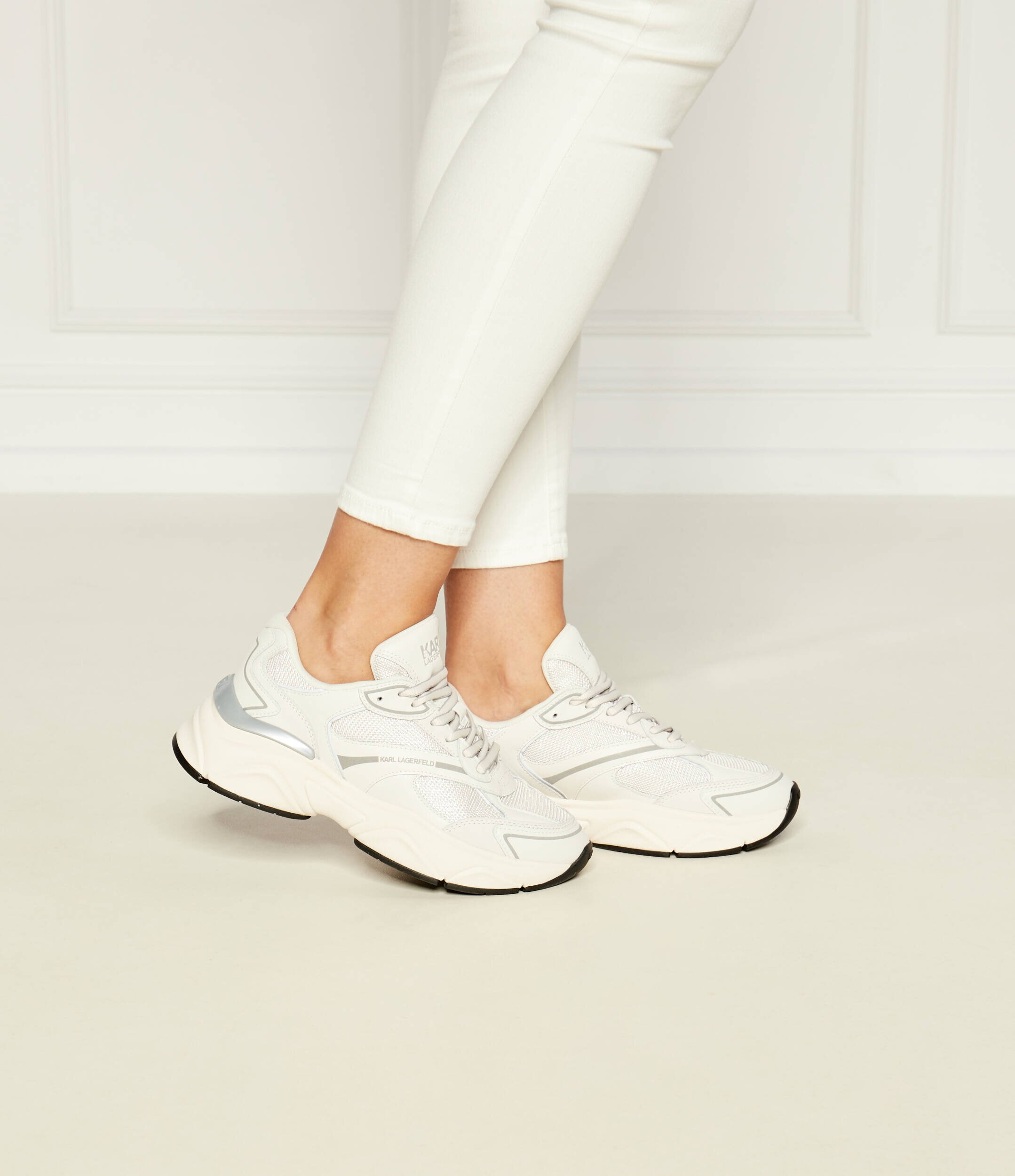 Karl Lagerfeld Sneakers Komet cu adaos de piele