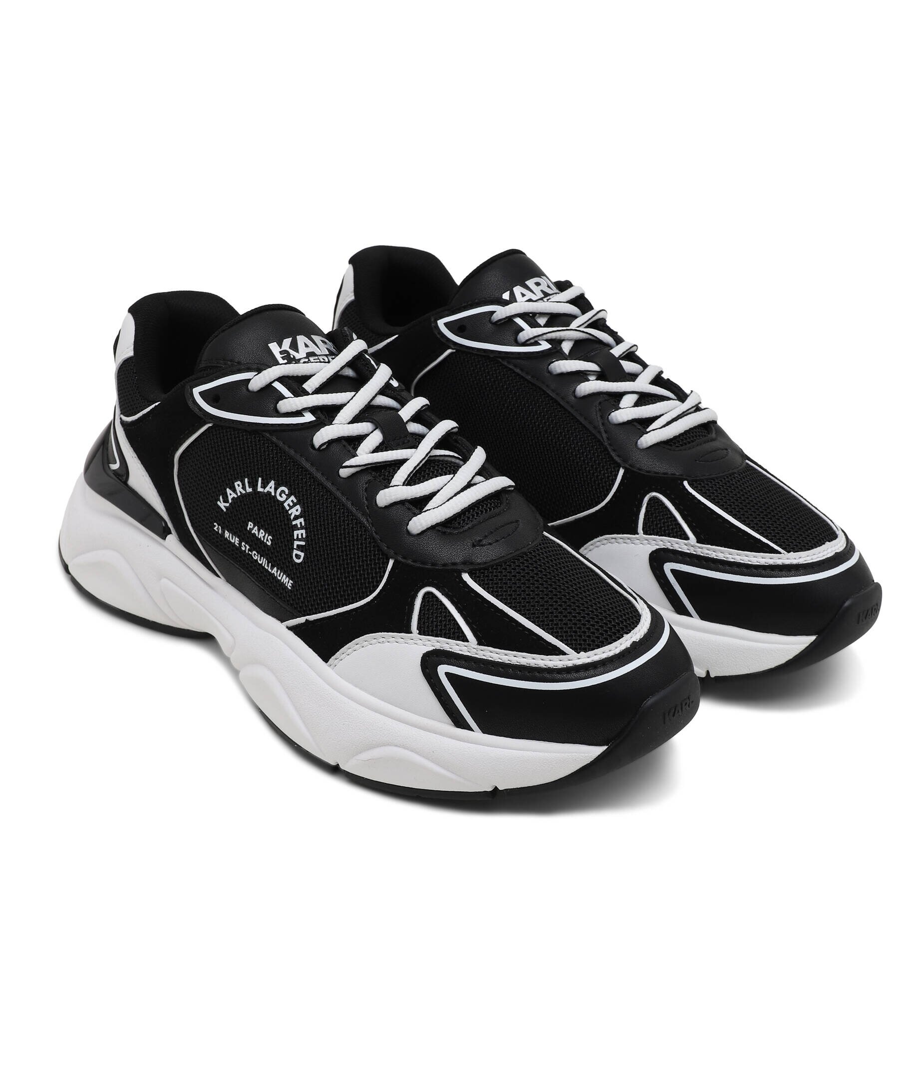 Karl Lagerfeld Sneakers komet cu adaos de piele