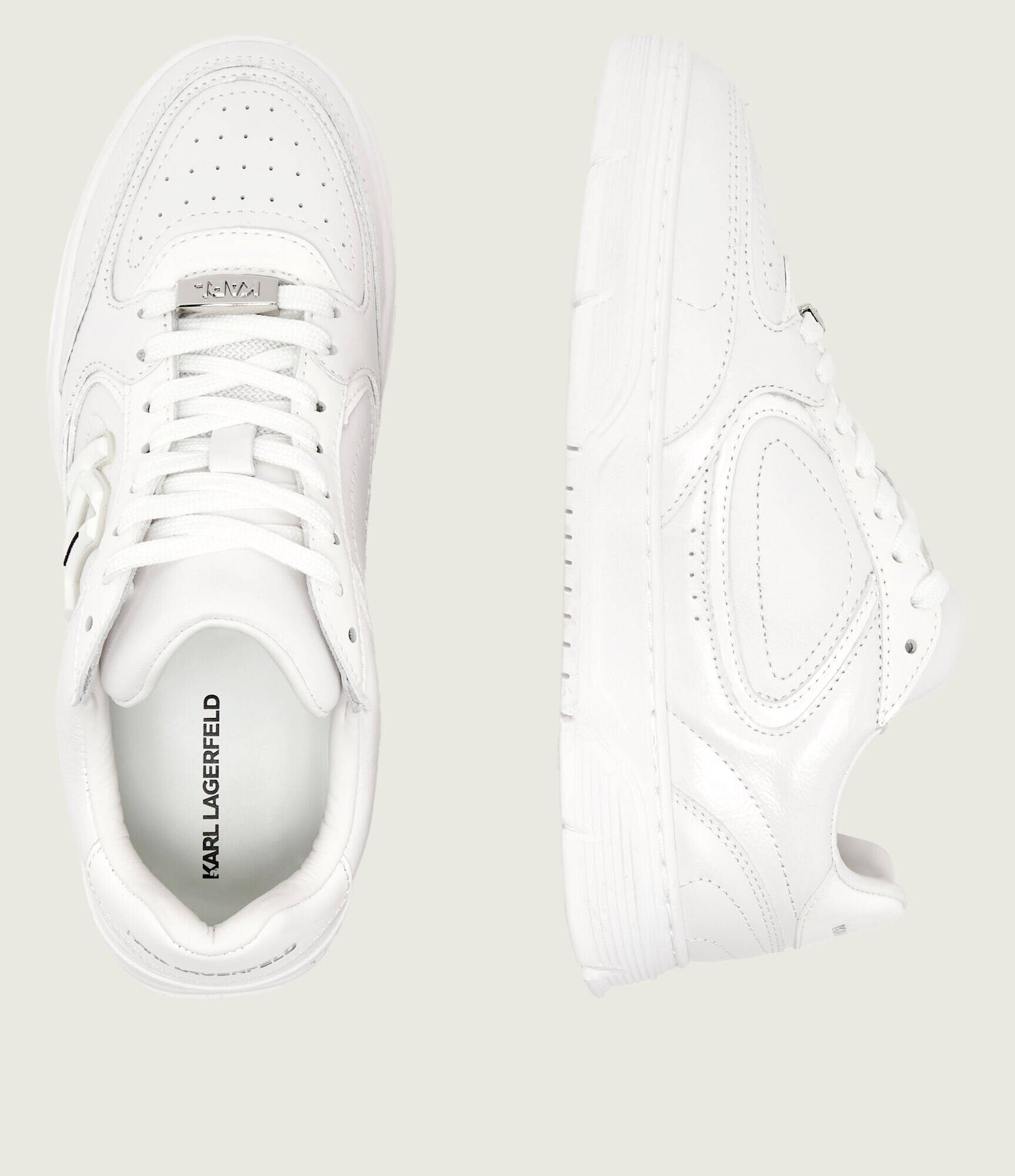 Karl Lagerfeld Sneakers Kourtney cu adaos de piele