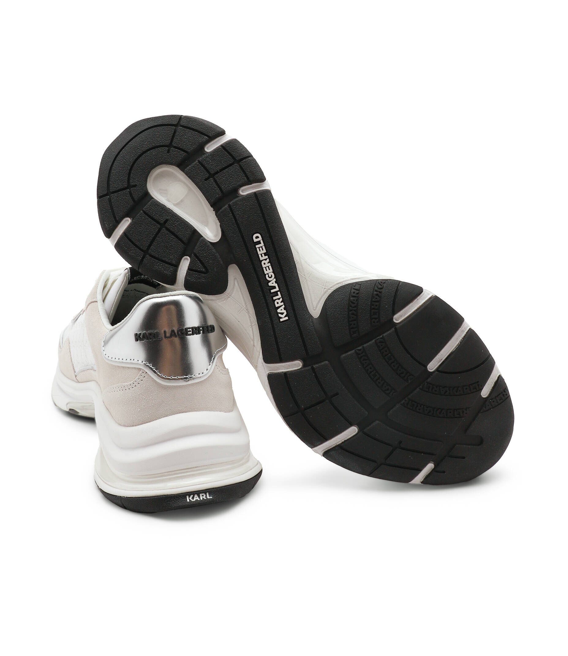 Karl Lagerfeld Sneakers LUX FINESSE cu adaos de piele