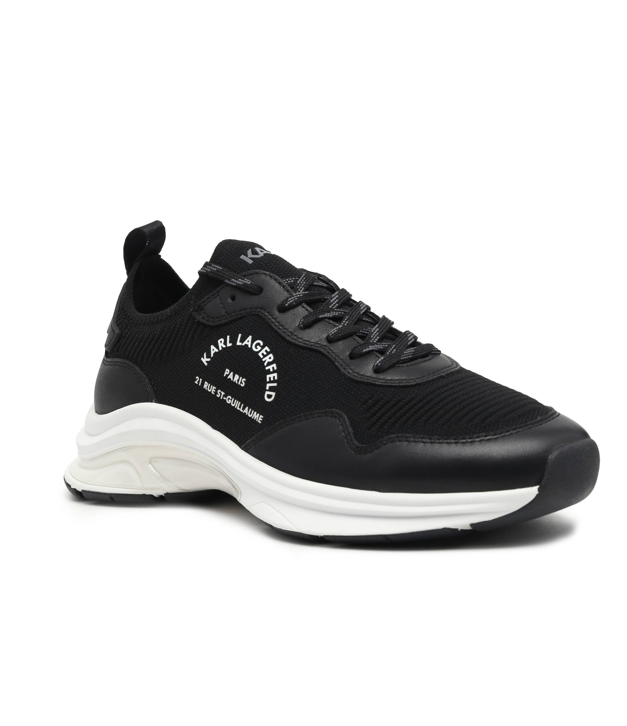 Karl Lagerfeld Sneakers LUX FINESSE Maison Karl Sock cu adaos de piele