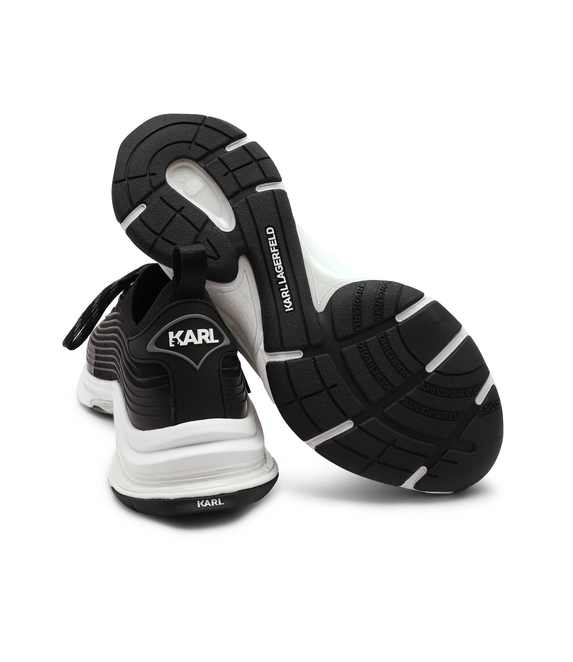 Karl Lagerfeld Sneakers LUX FINESSE Plexikonic cu adaos de piele