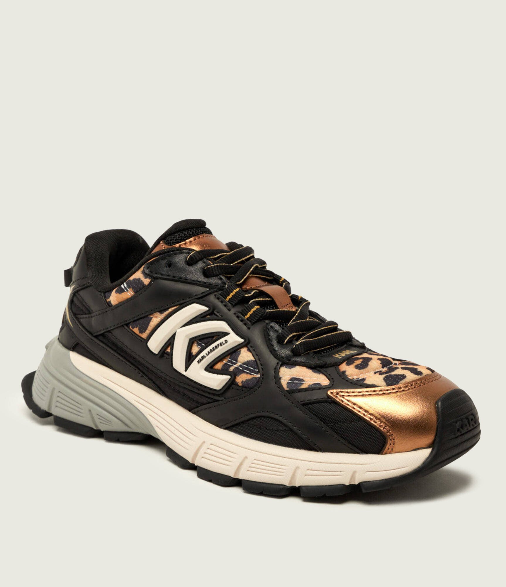 Karl Lagerfeld Sneakers ORION cu adaos de piele