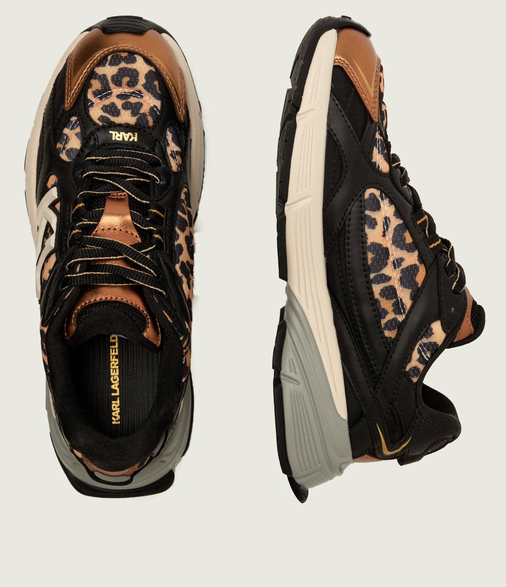 Karl Lagerfeld Sneakers ORION cu adaos de piele