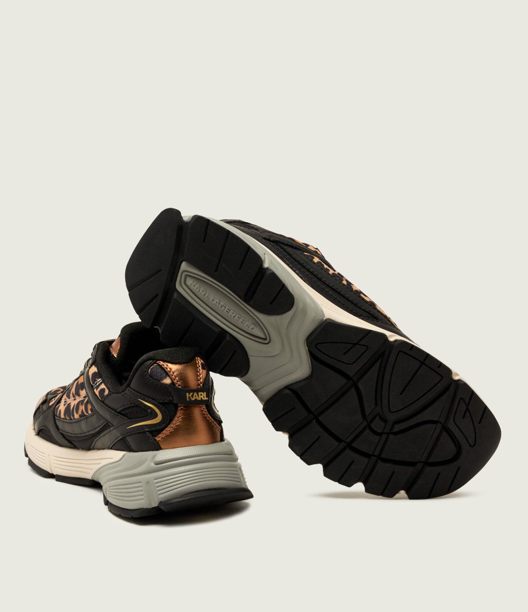 Karl Lagerfeld Sneakers ORION cu adaos de piele