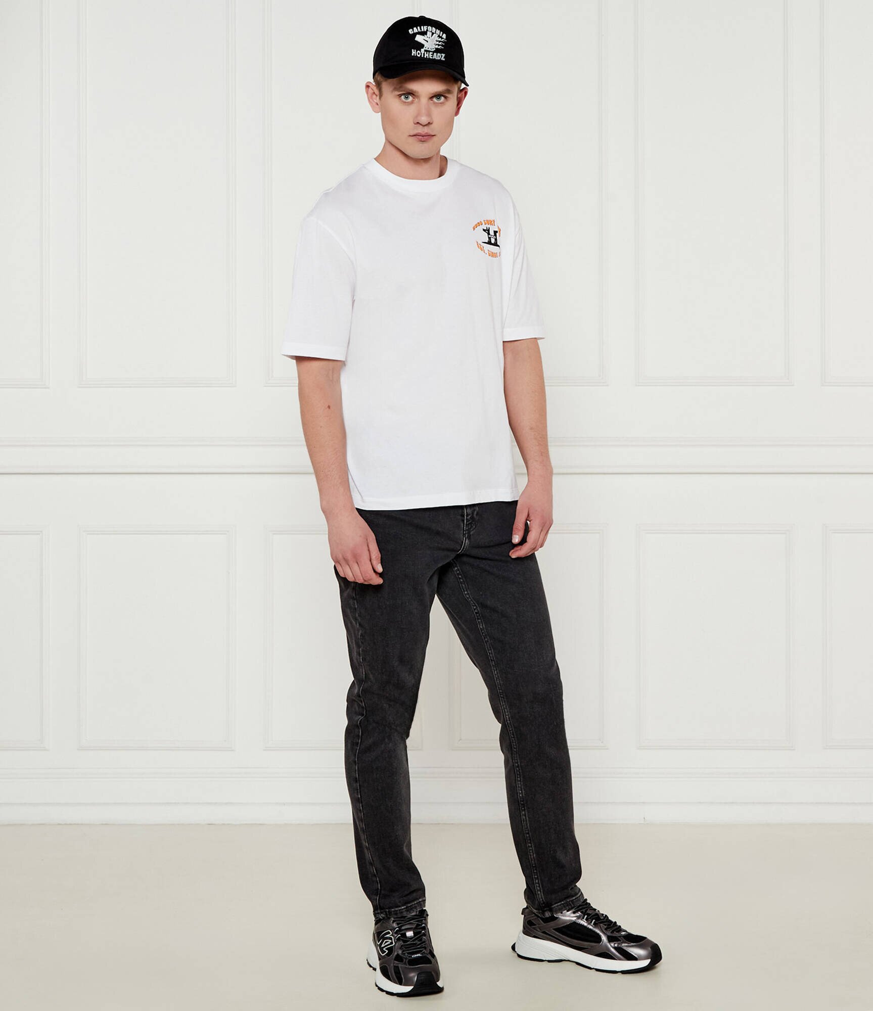 Karl Lagerfeld Sneakers ORION cu adaos de piele
