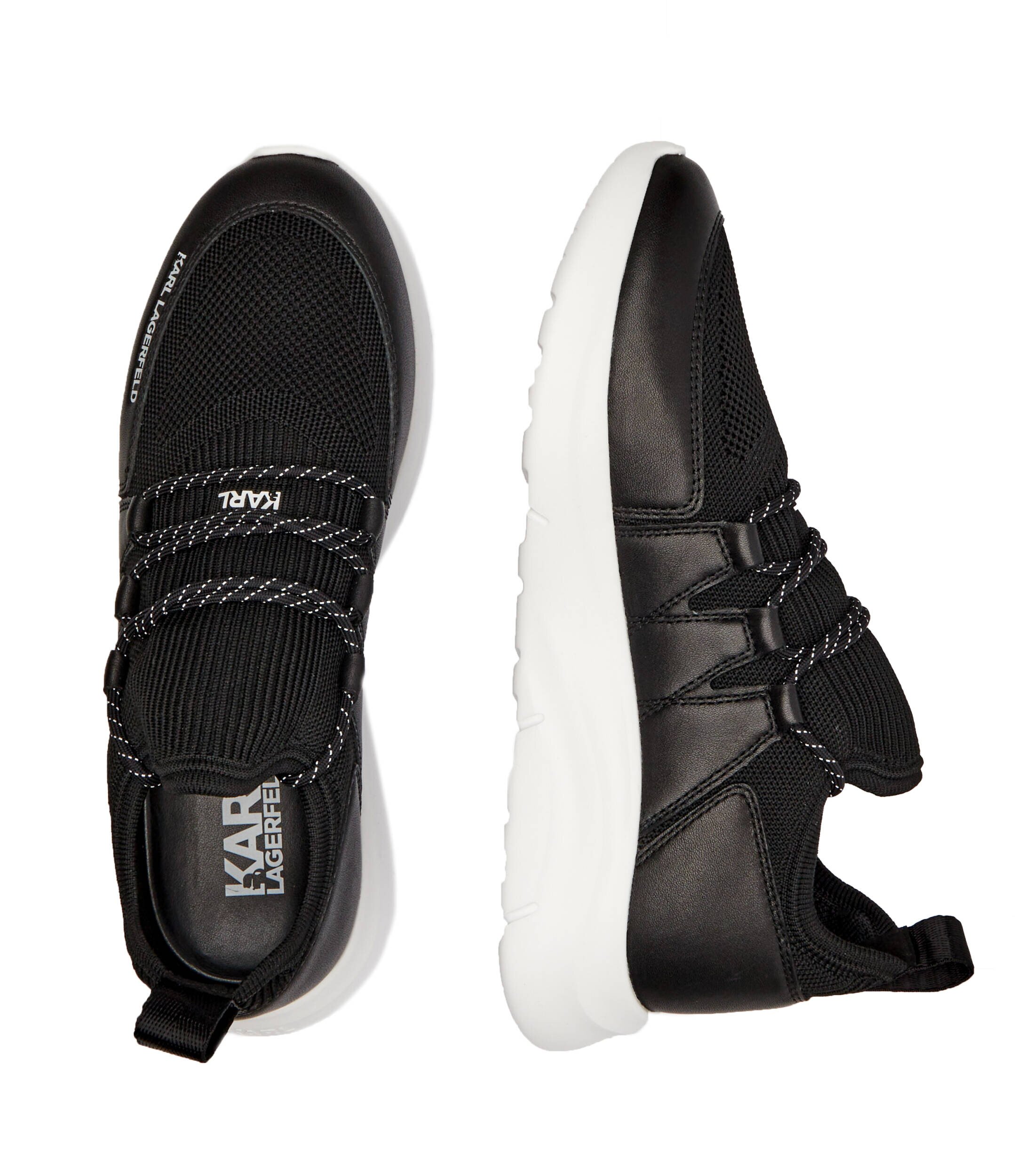 Karl Lagerfeld Sneakers Serger cu adaos de piele