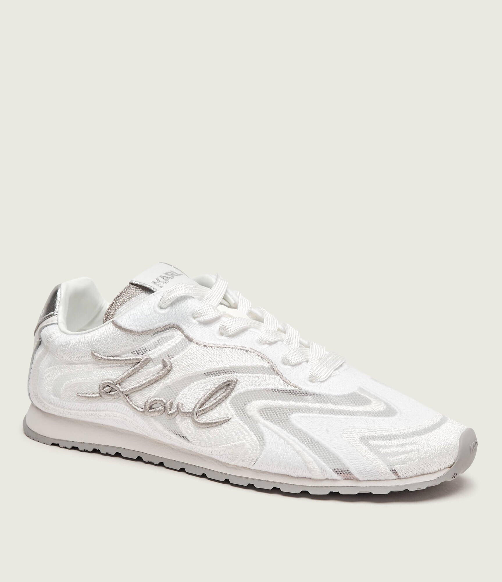 Karl Lagerfeld Sneakers Venus cu adaos de piele