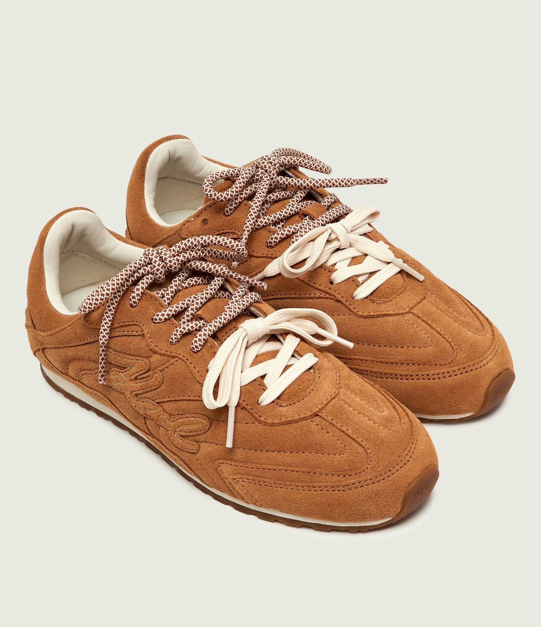 Karl Lagerfeld Sneakers Venus Volley II | piele întoarsă